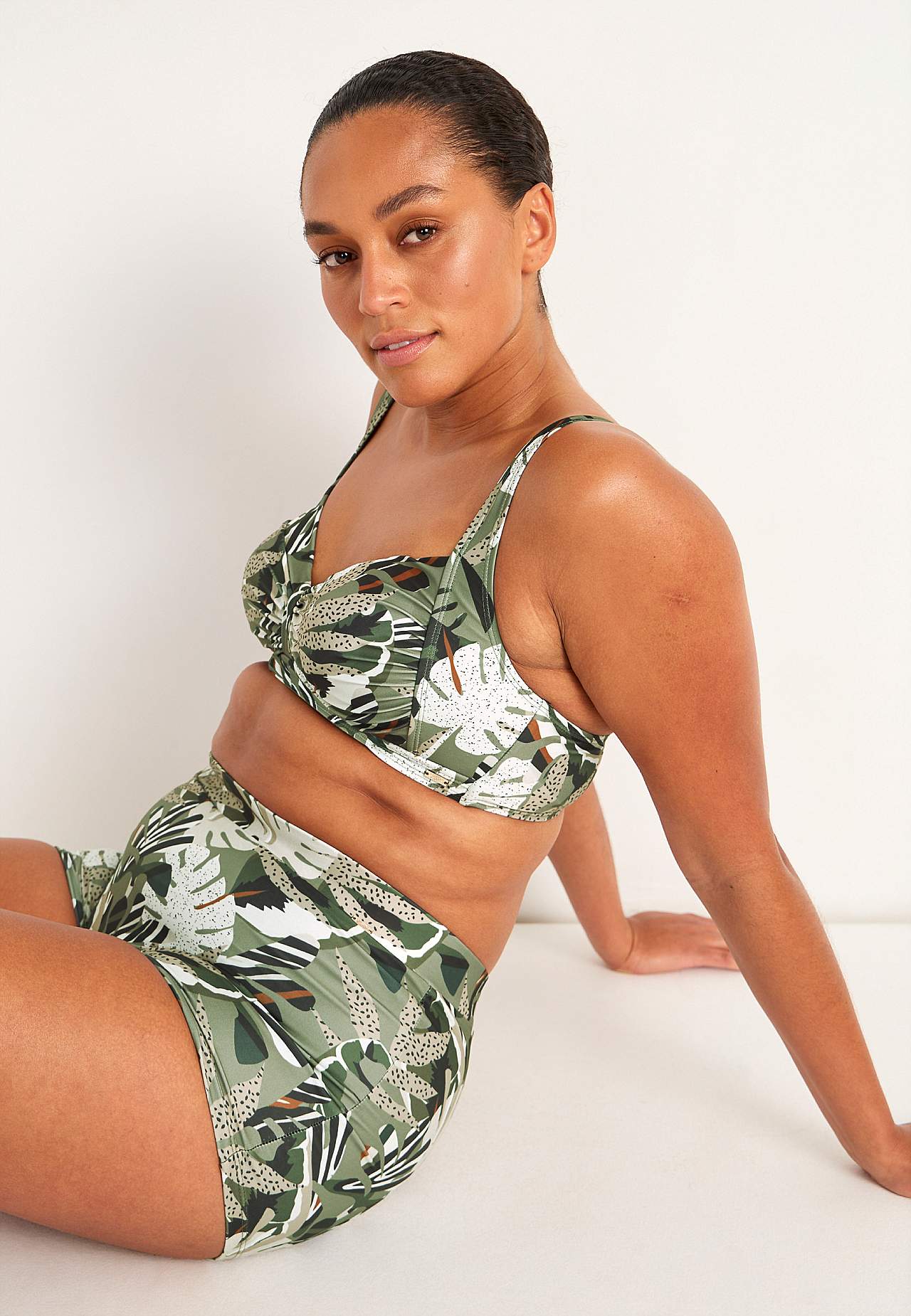 Bygellös bikini-bh