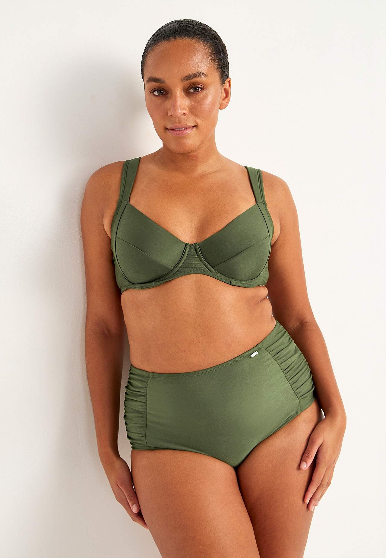 Enfärgad bikini-bh