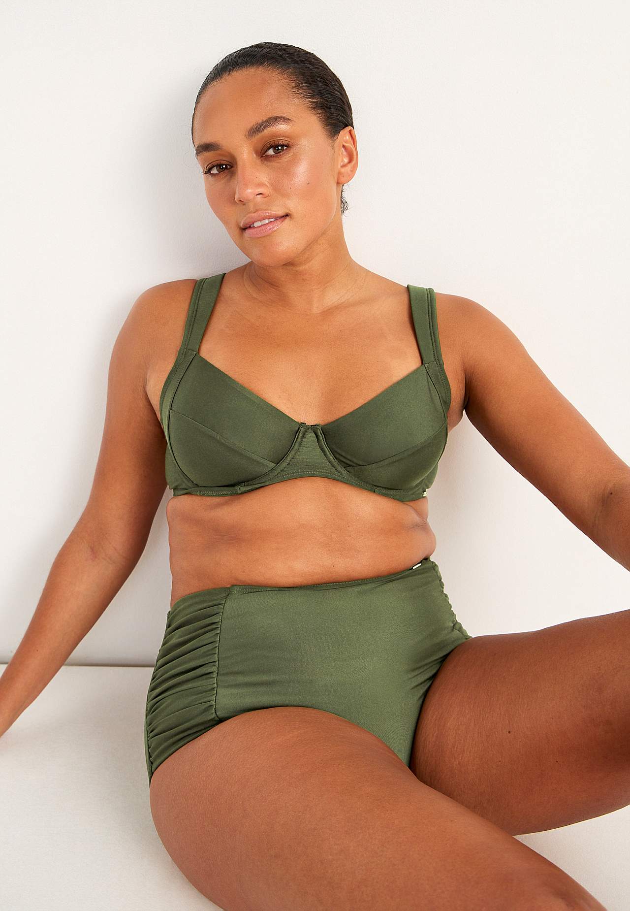 Enfärgad bikini-bh