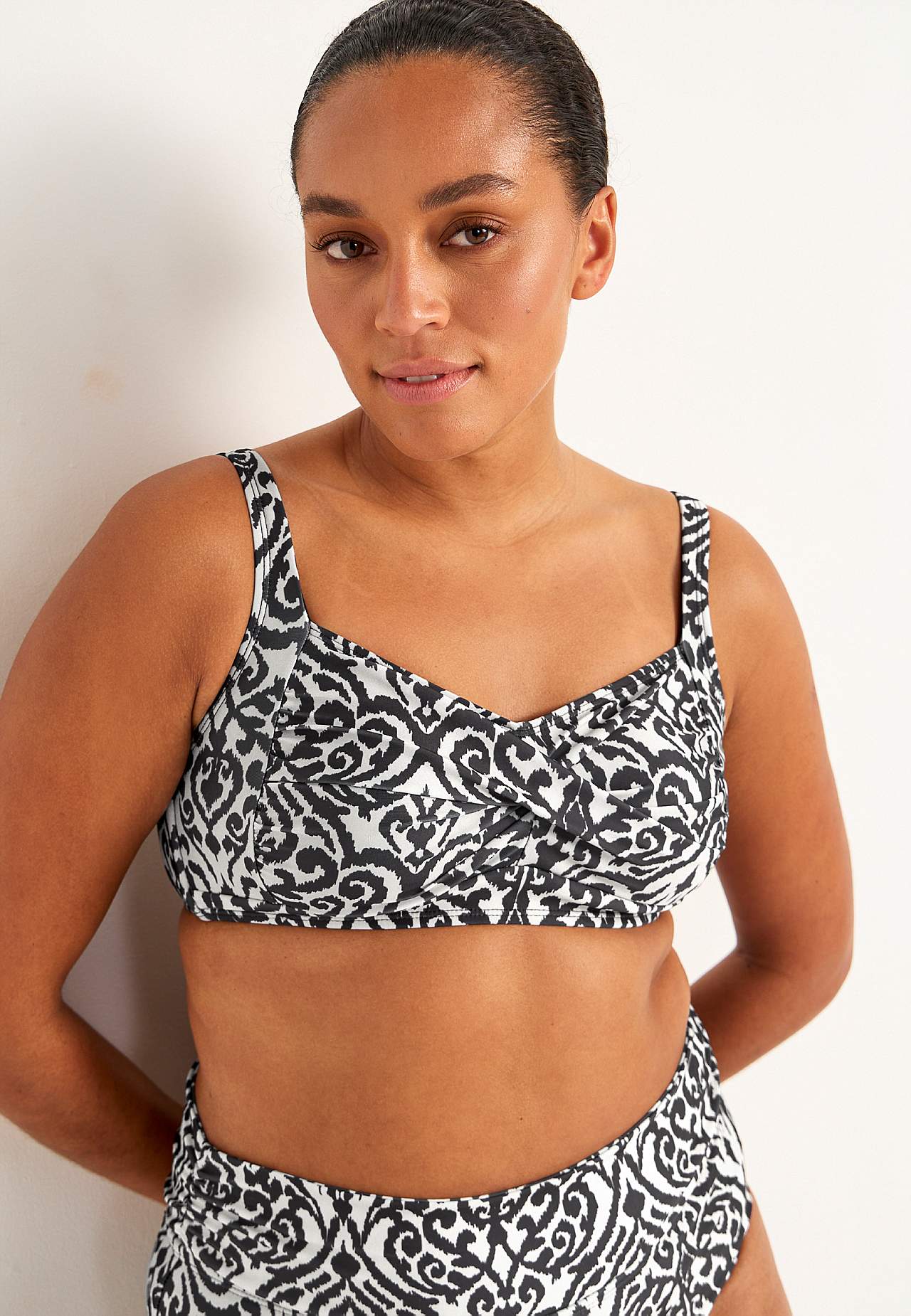 Bygellös bikini-bh