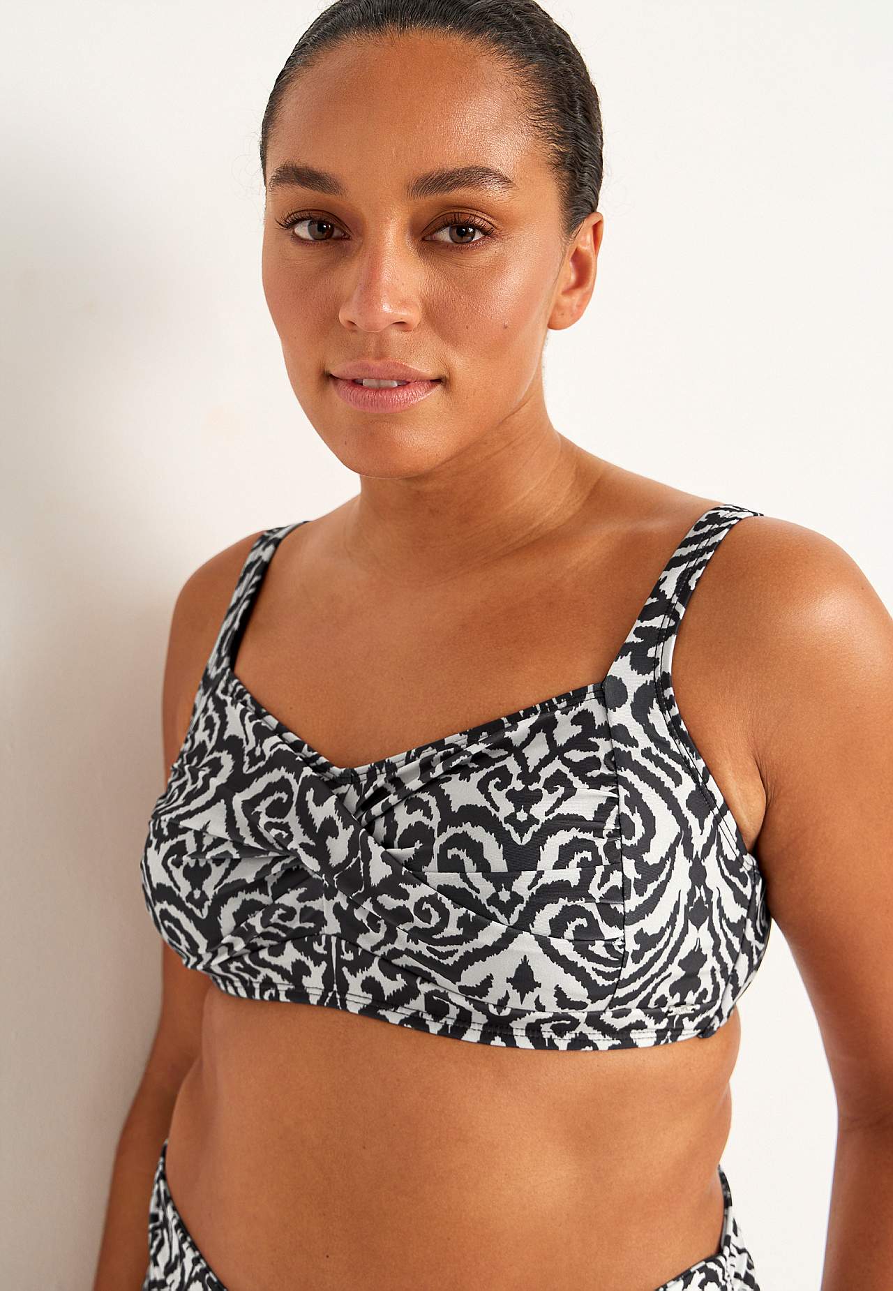 Bygellös bikini-bh