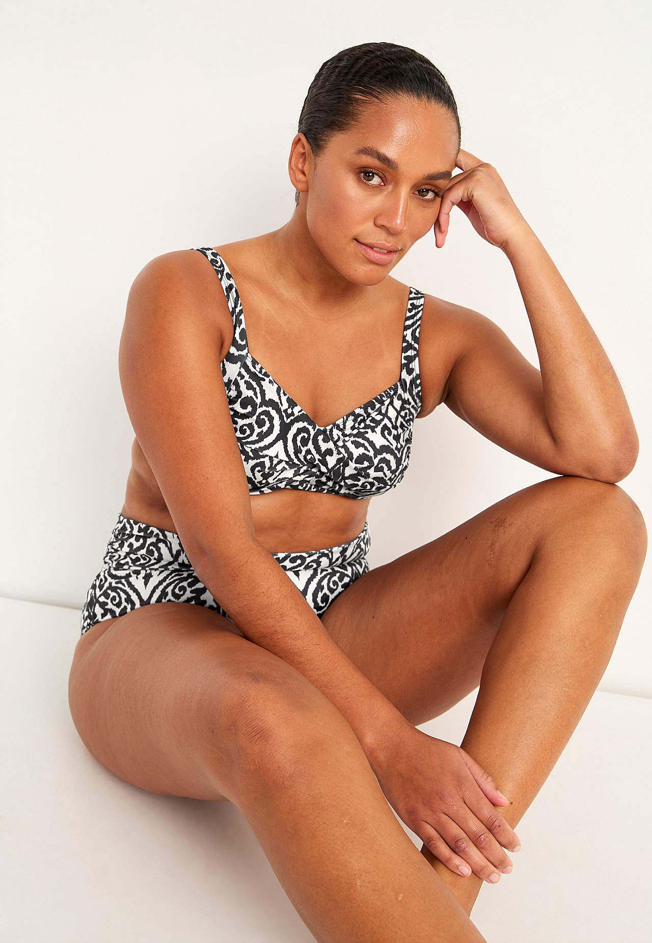 Bygellös bikini-bh