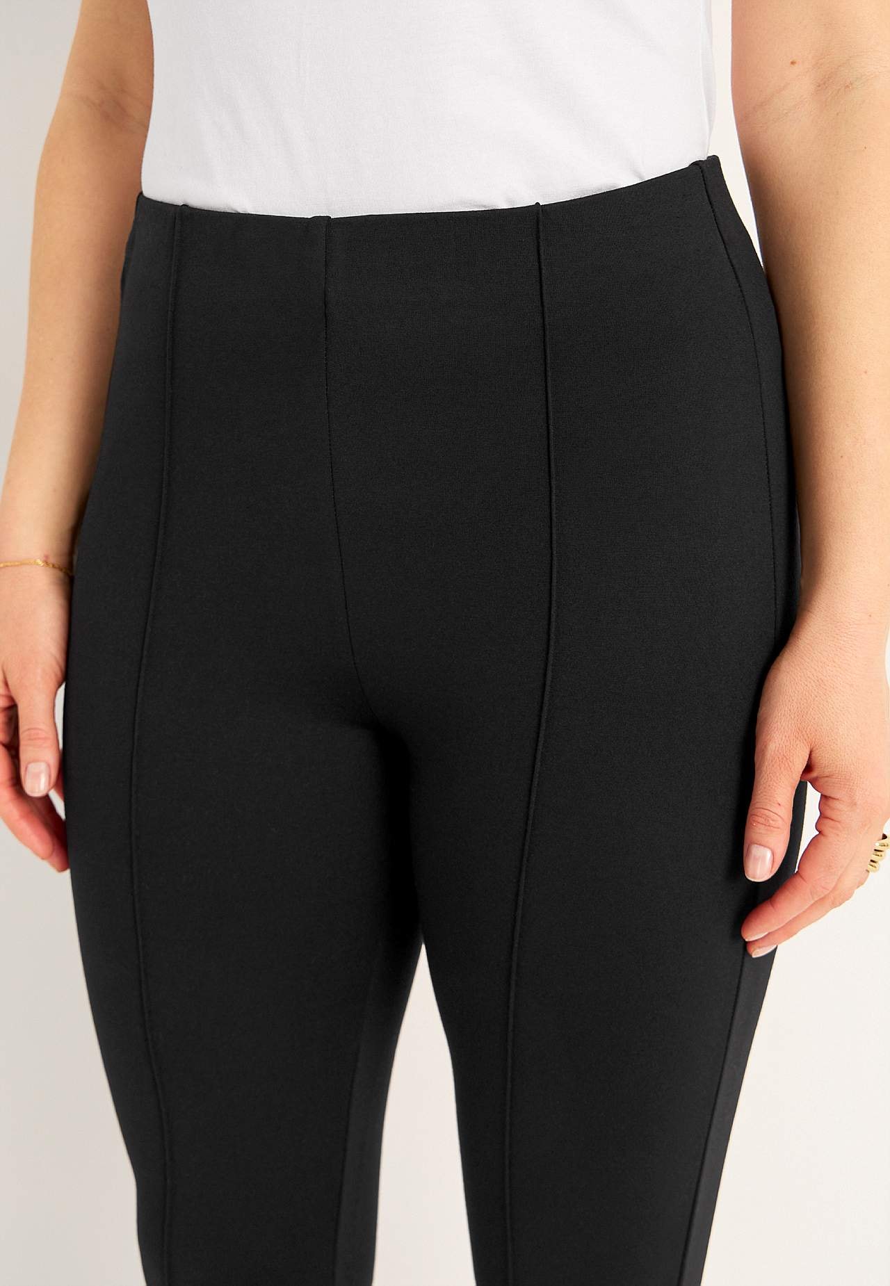 Caprileggings i trikå