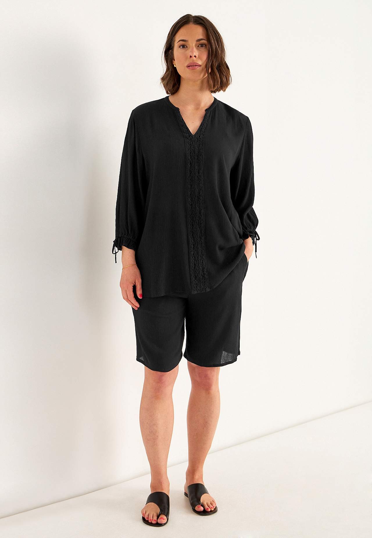 Crepe tunika