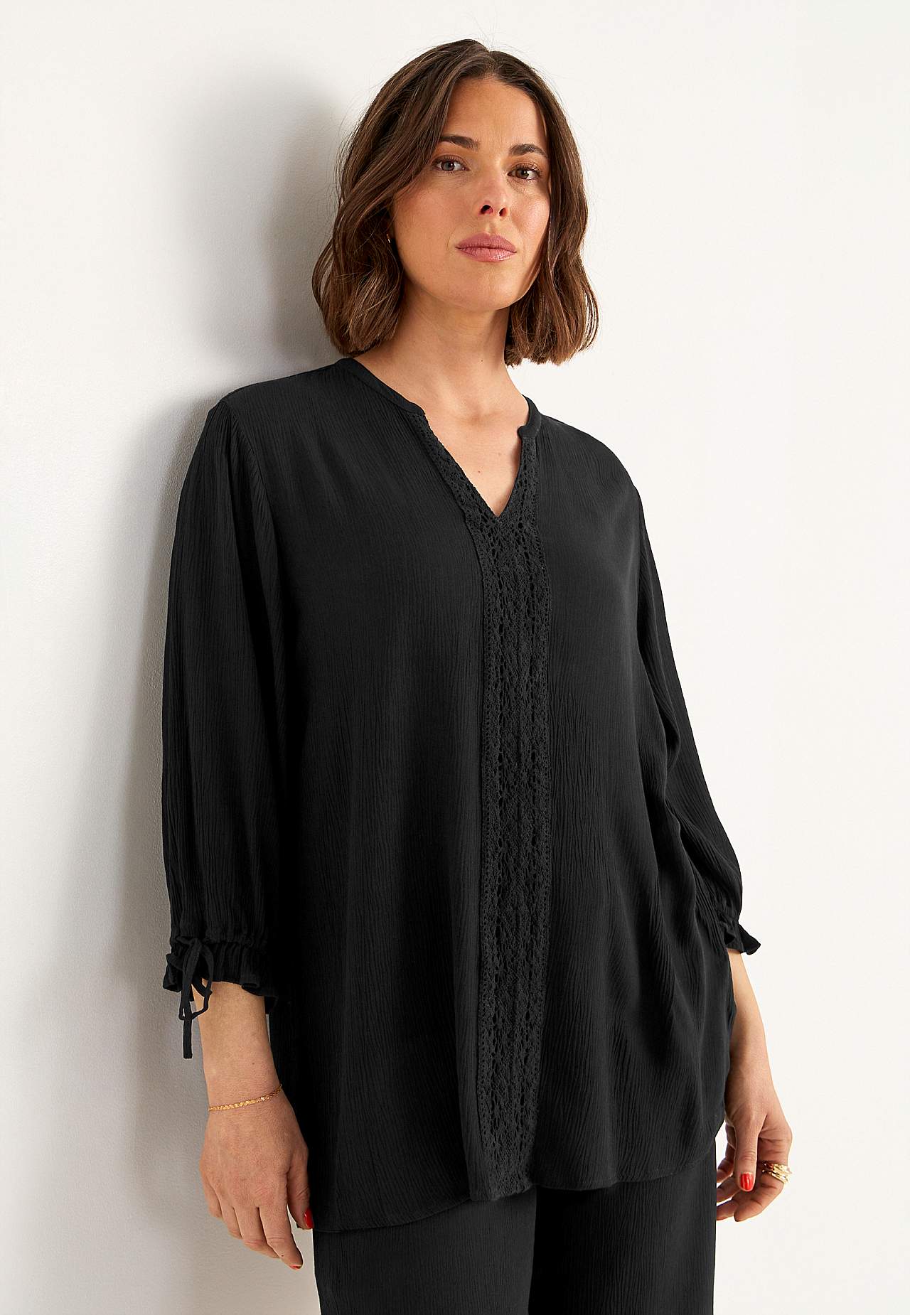 Crepe tunika