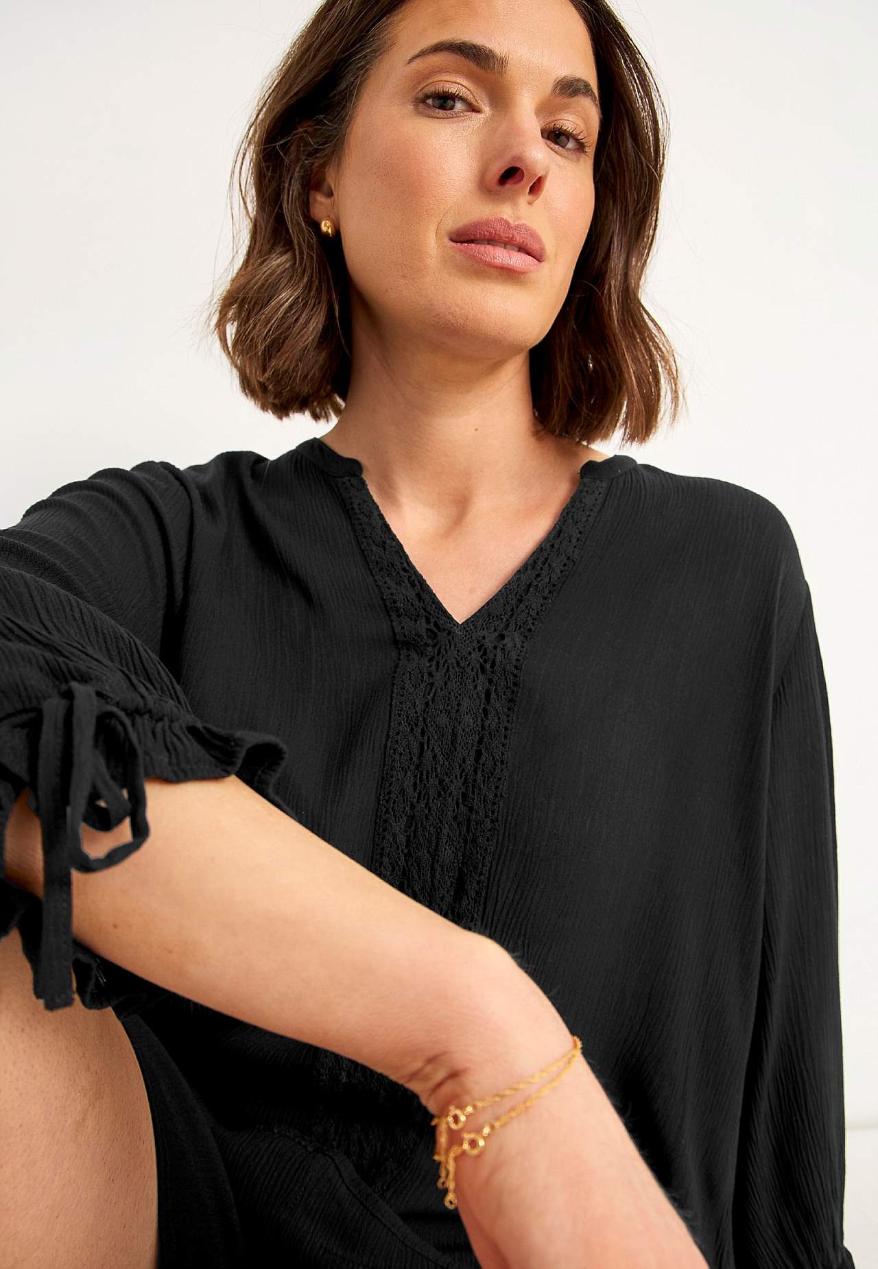 Crepe tunika
