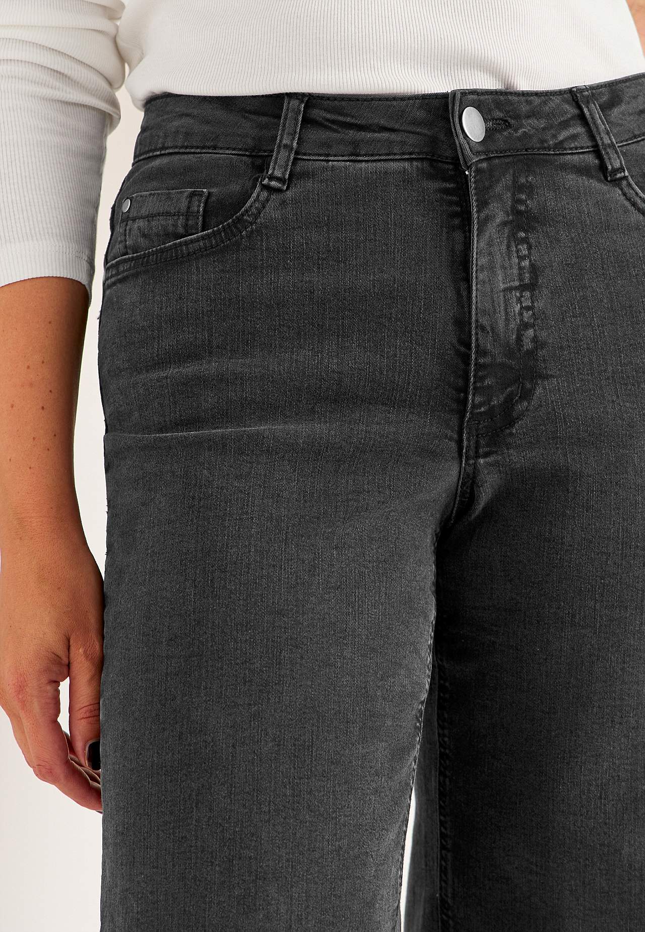 Vida, långa jeans med hög midja Renata