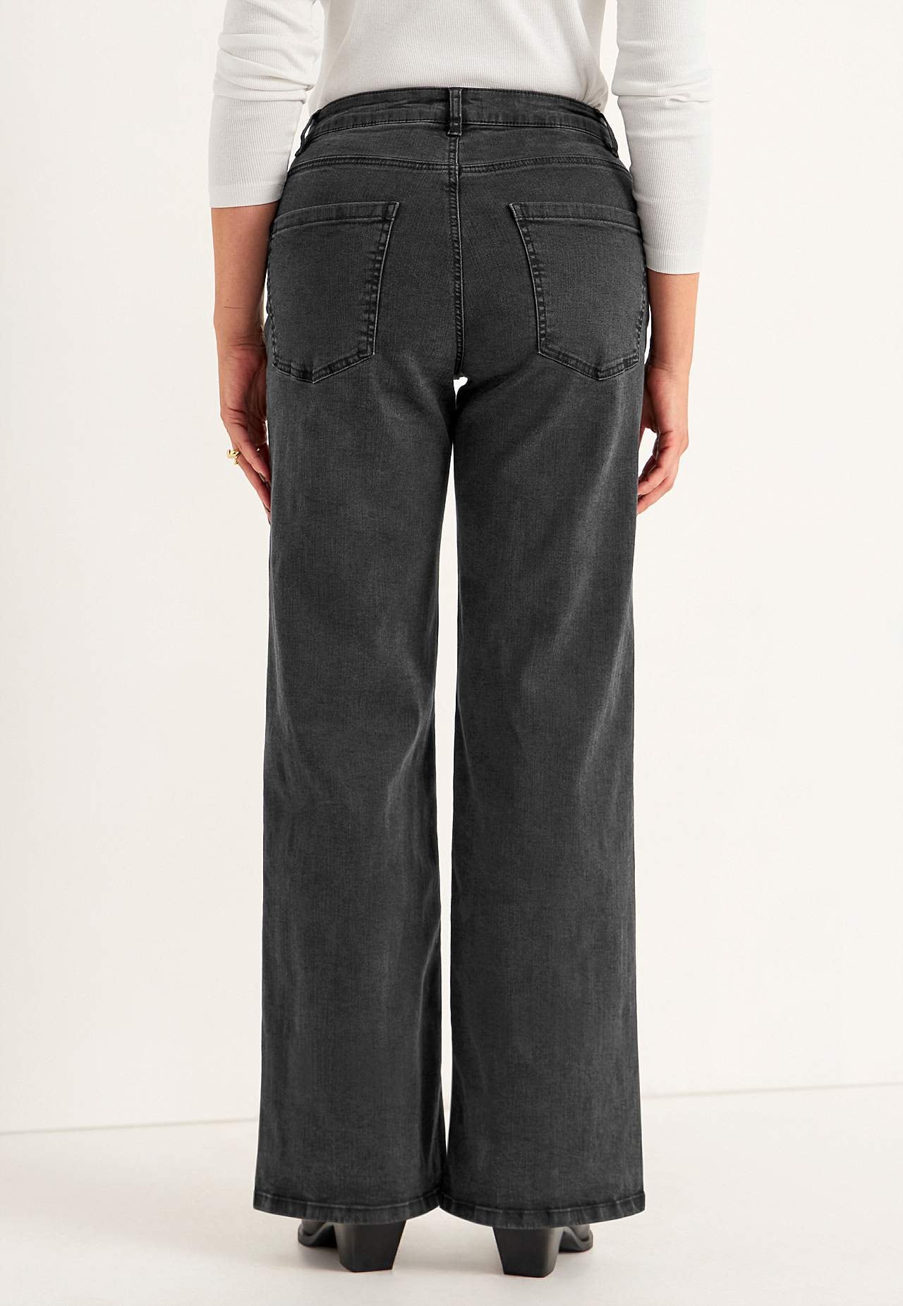 Vida, långa jeans med hög midja Renata