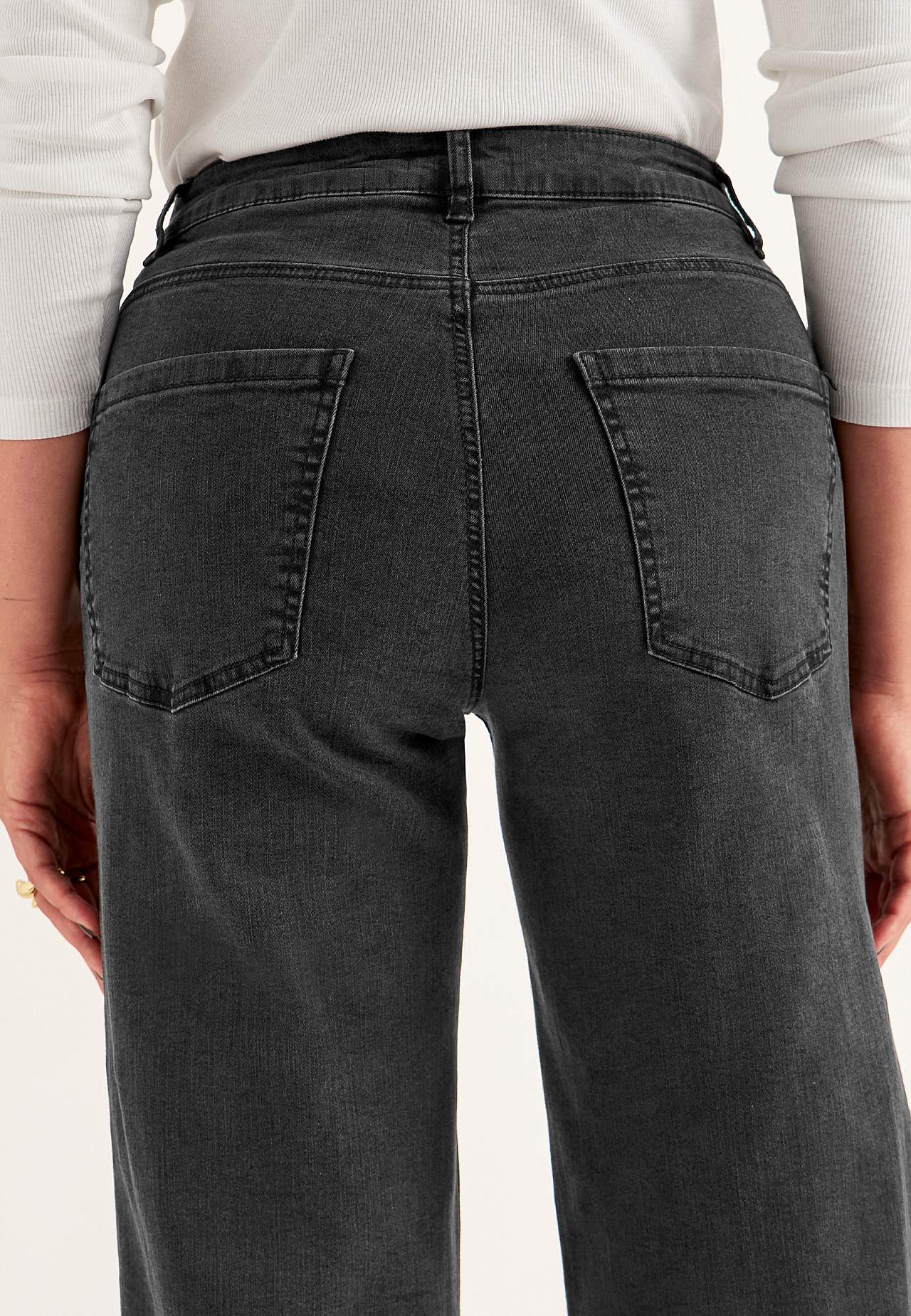 Vida, långa jeans med hög midja Renata