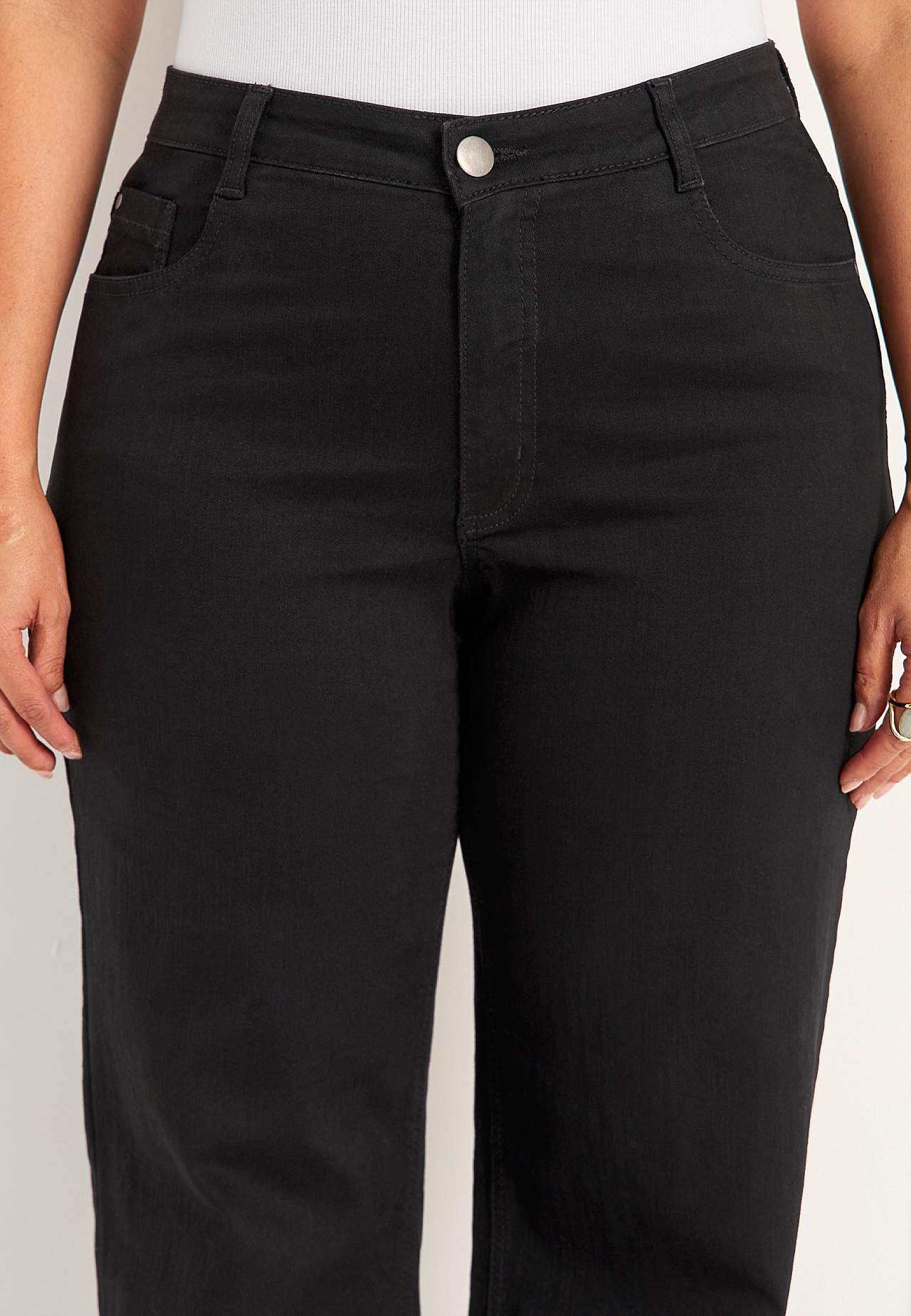 Vida, långa jeans med hög midja Renata