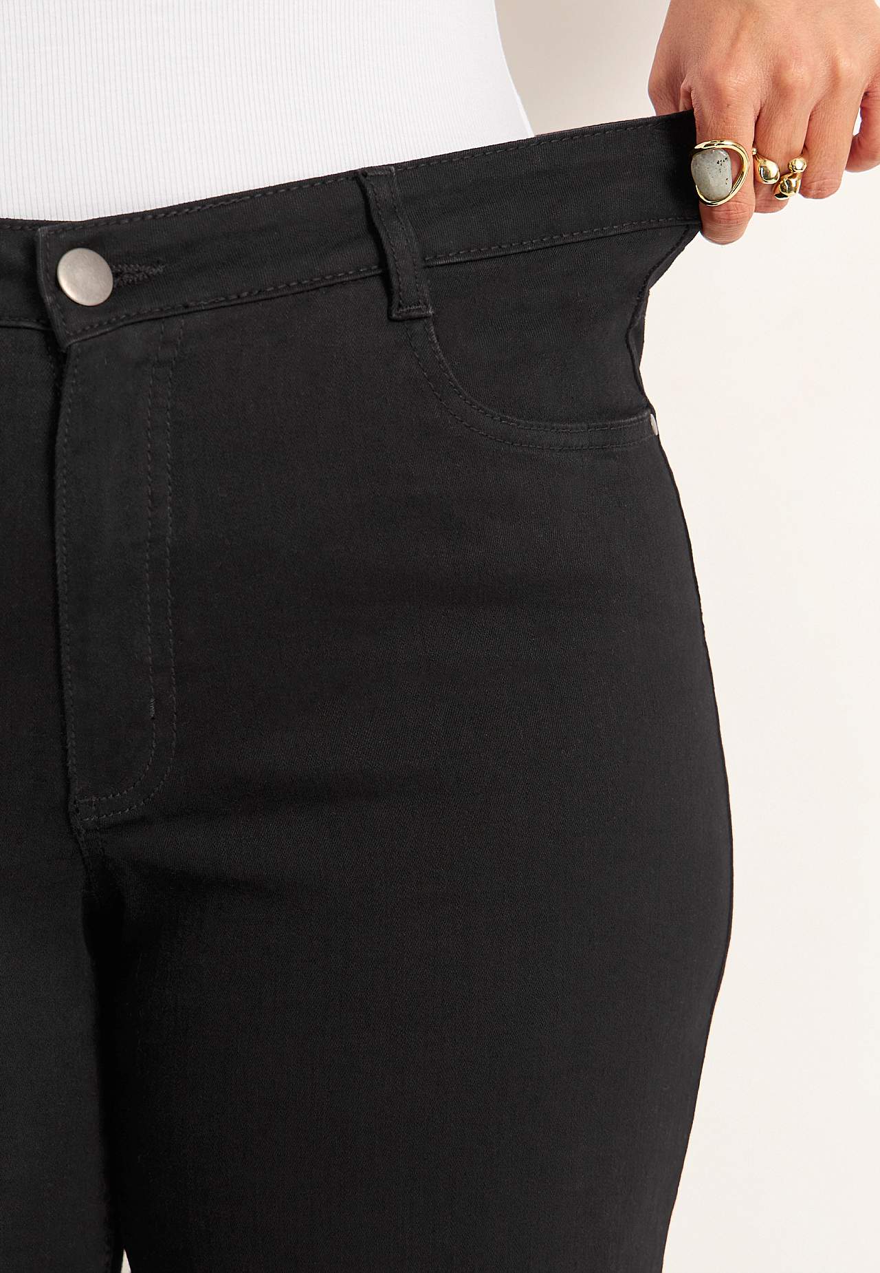 Vida, långa jeans med hög midja Renata