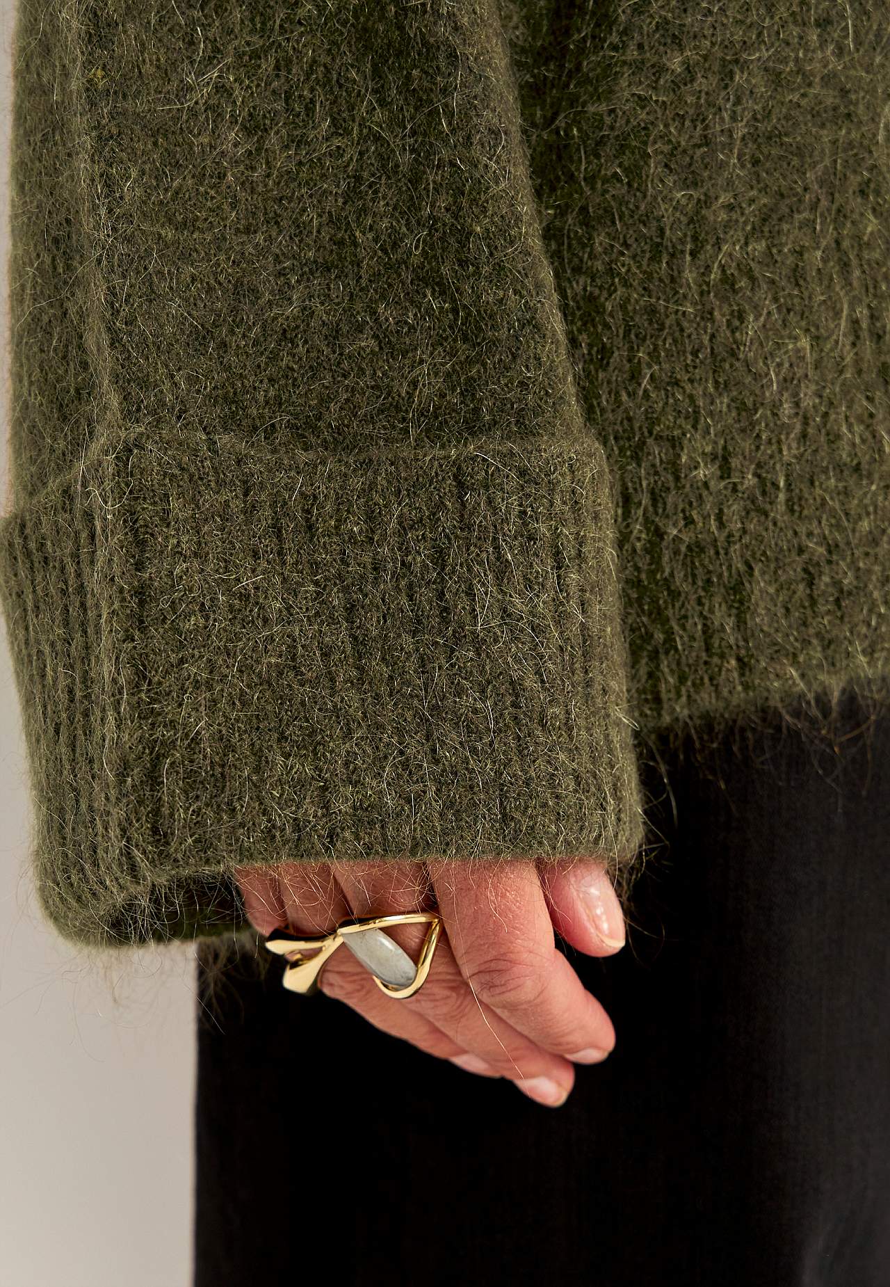 Tröja Premium i mohair- och ullblandning