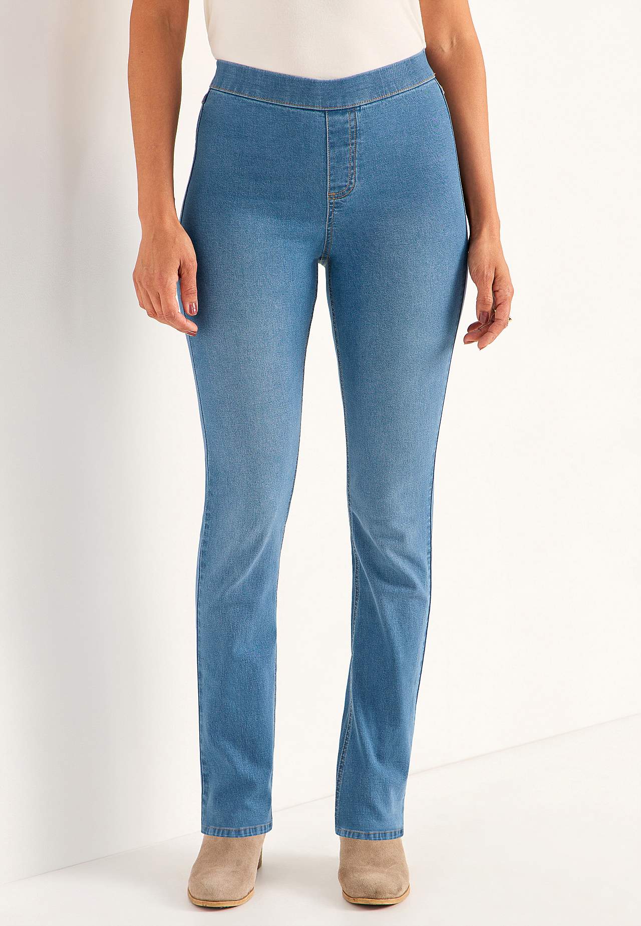 Stretchiga, smala jeggings