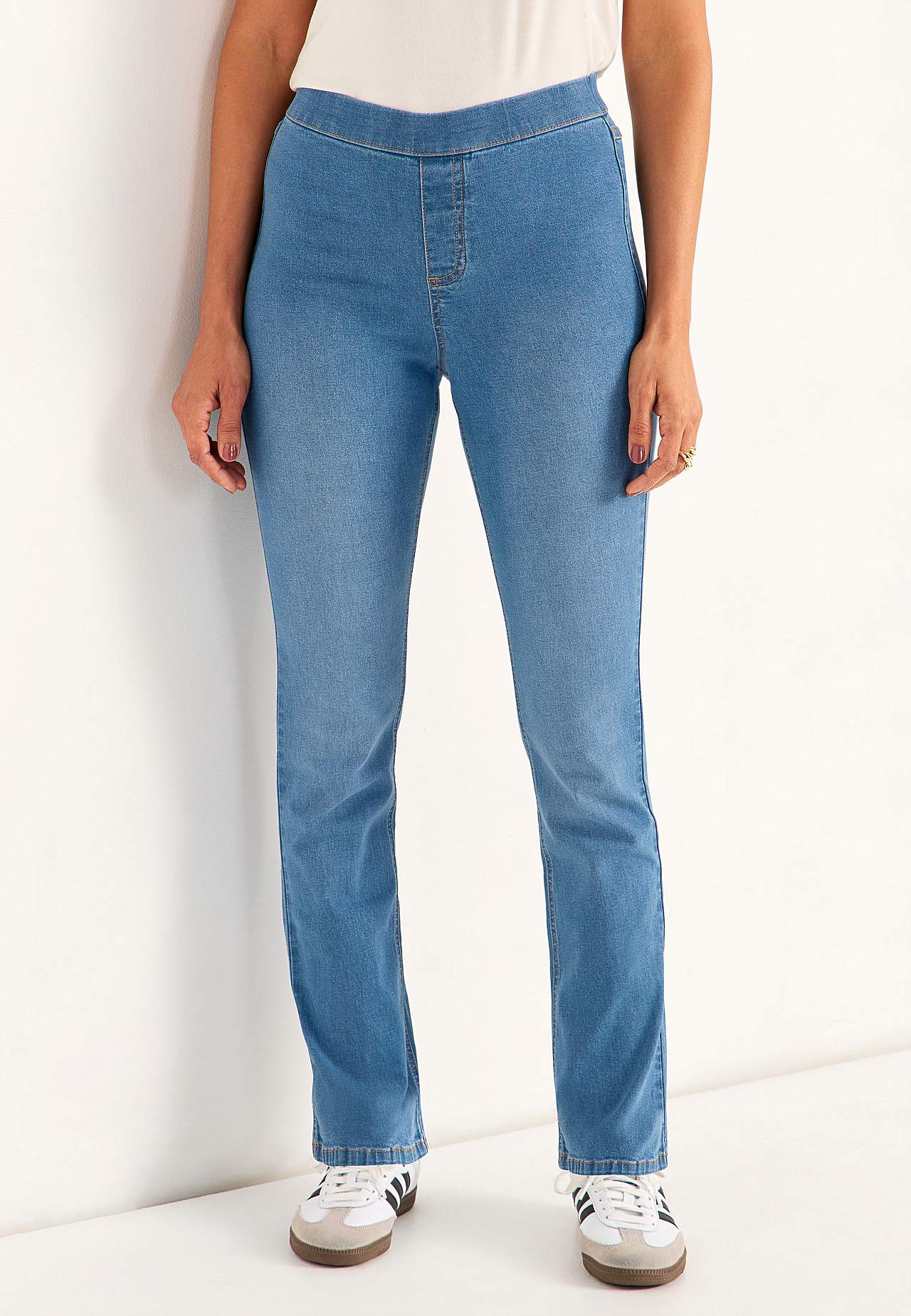 Stretchiga, smala jeggings