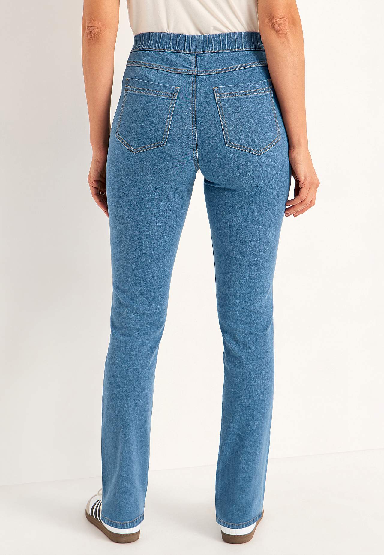 Stretchiga, smala jeggings