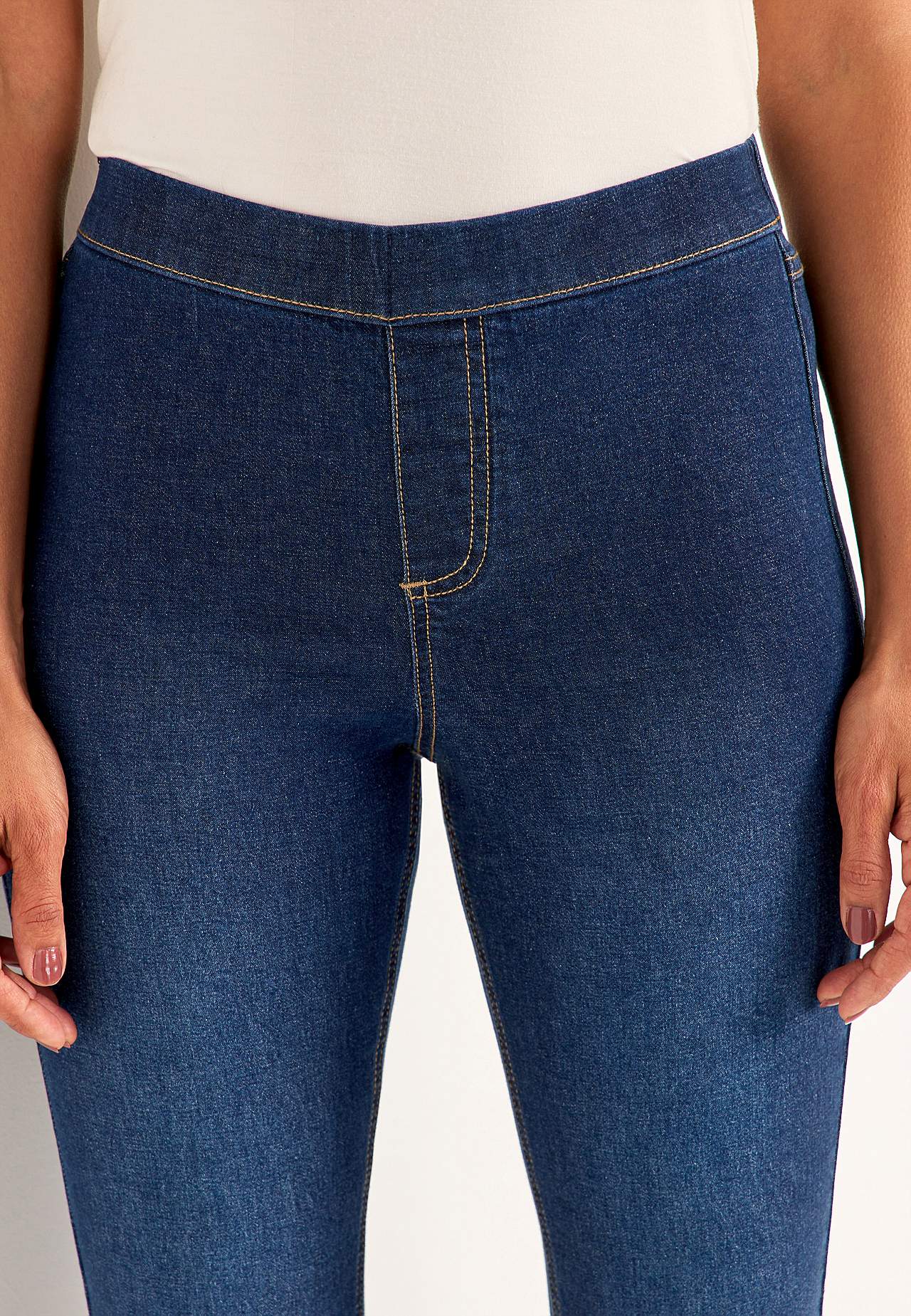 Stretchiga, smala jeggings