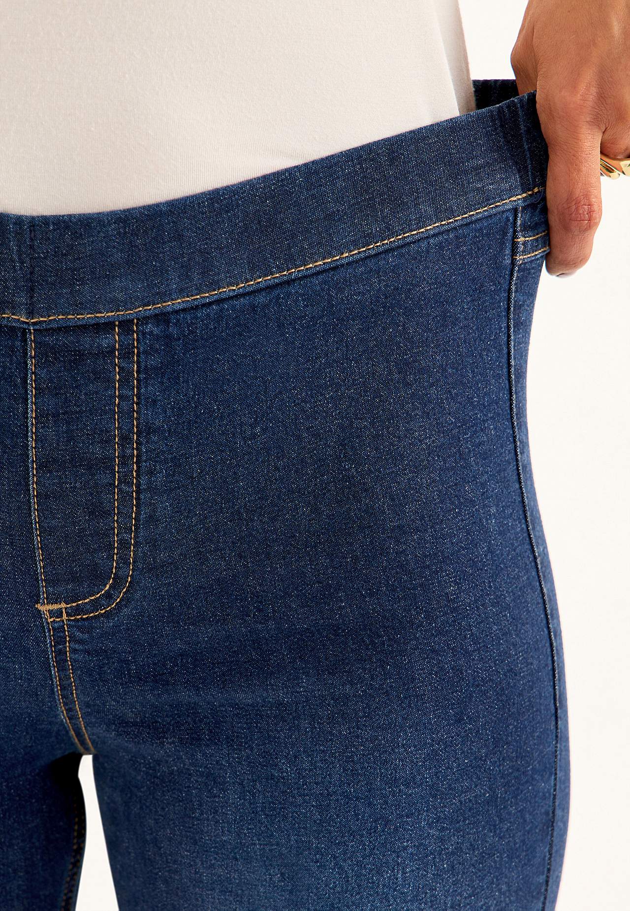 Stretchiga, smala jeggings