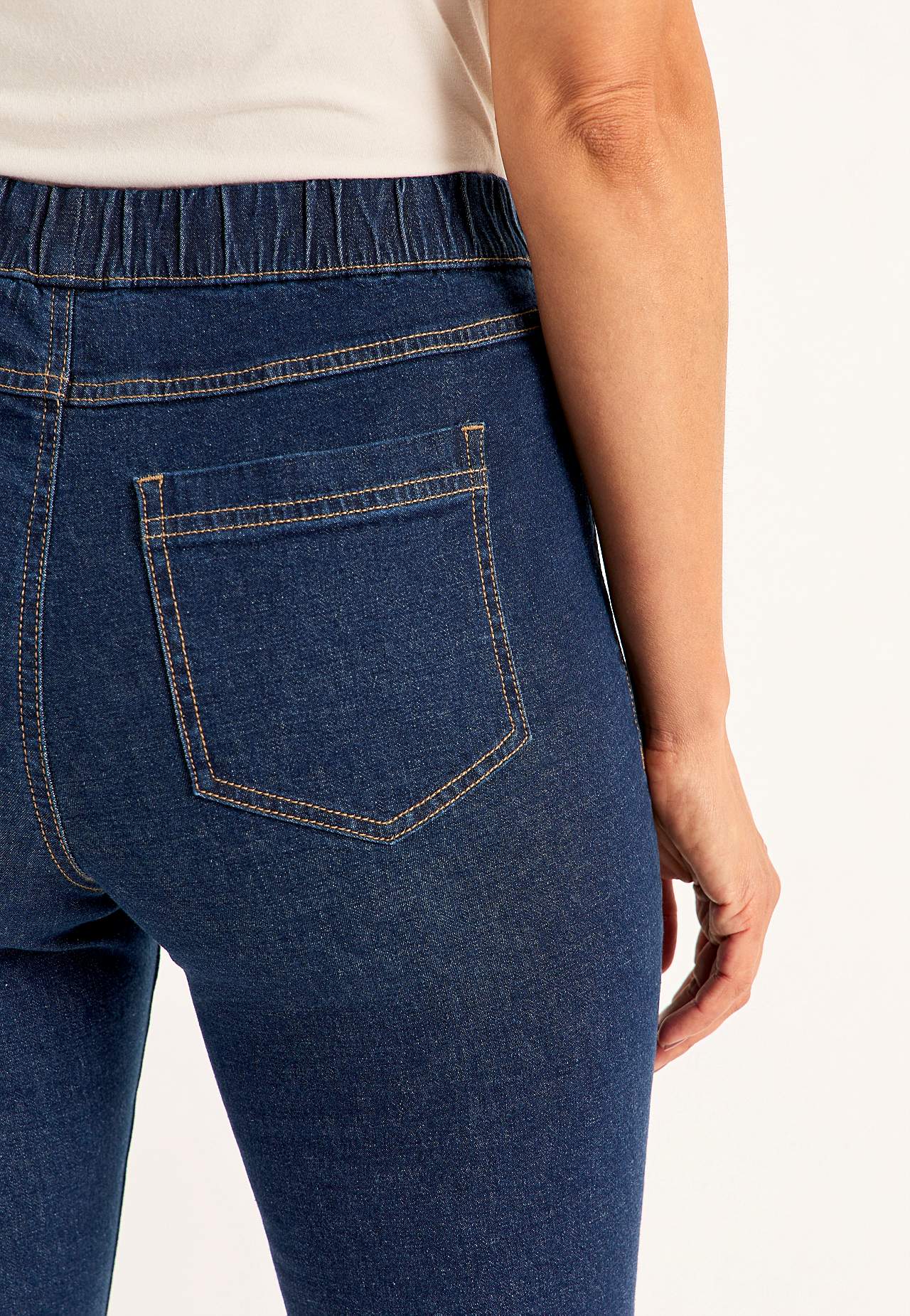 Stretchiga, smala jeggings