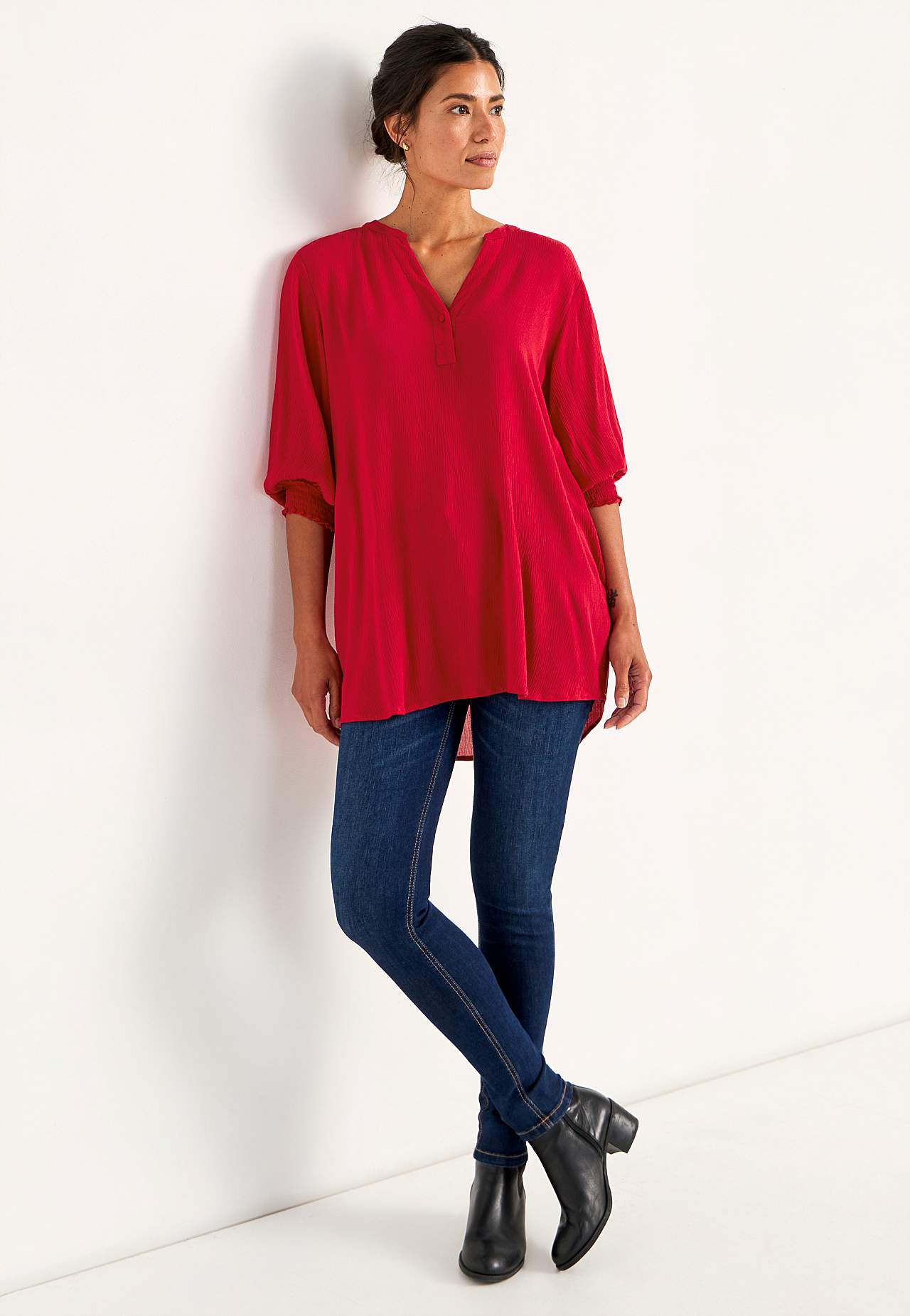 Crepe blus
