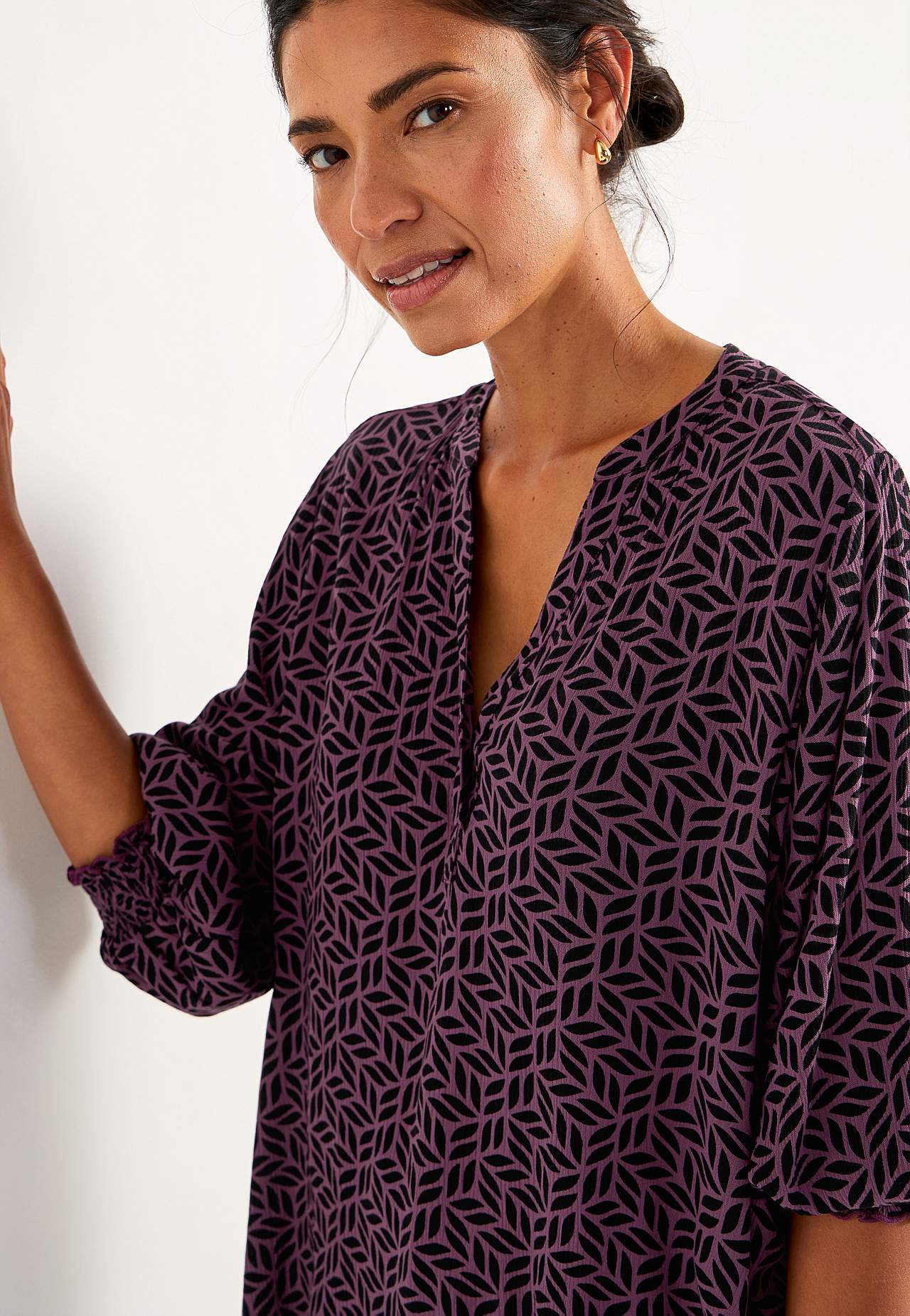 Crepe blus