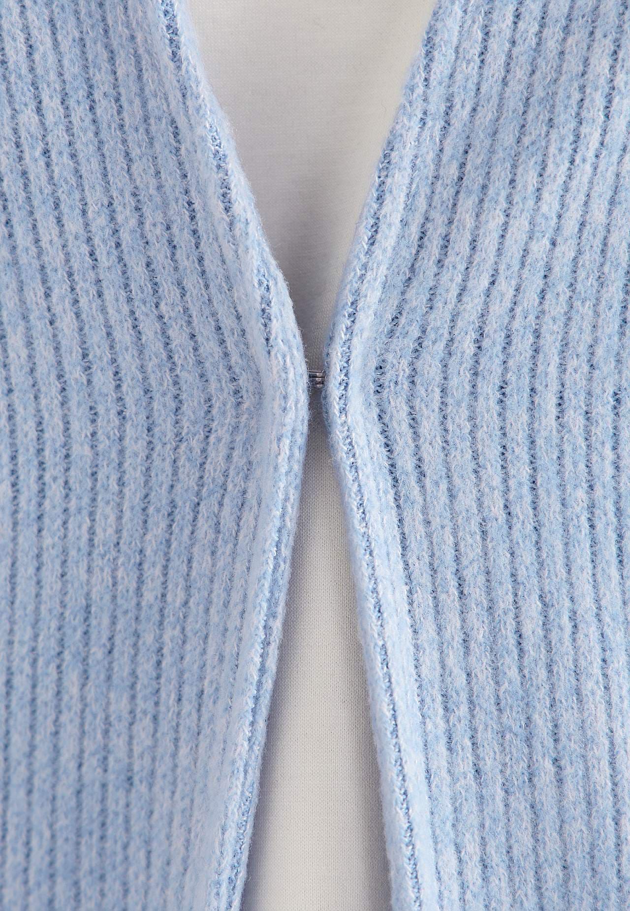 Supermjuk cardigan med fickor