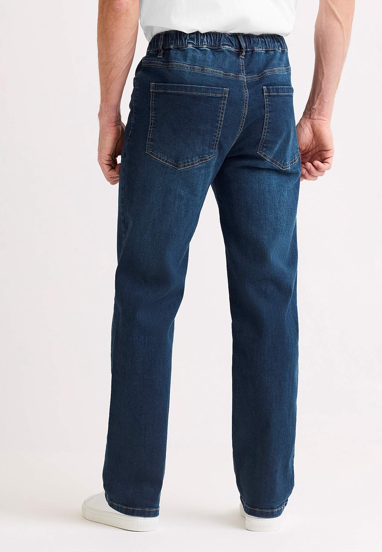Stretchiga joggerjeans
