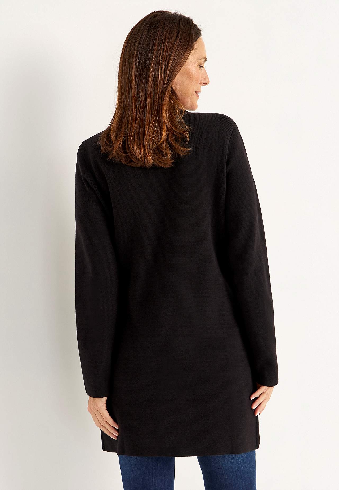 Cardigan med dragkedja