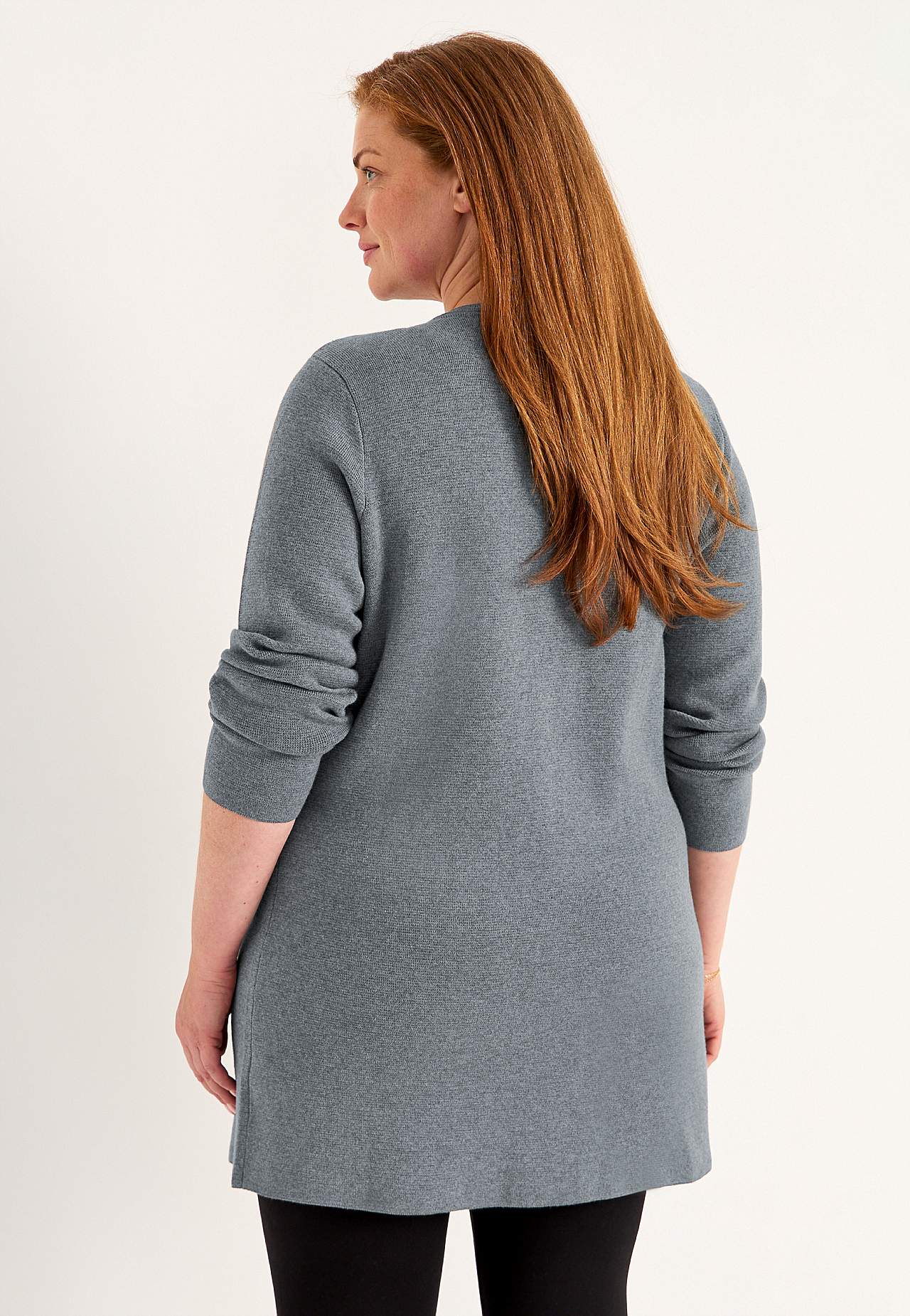 Cardigan med dragkedja