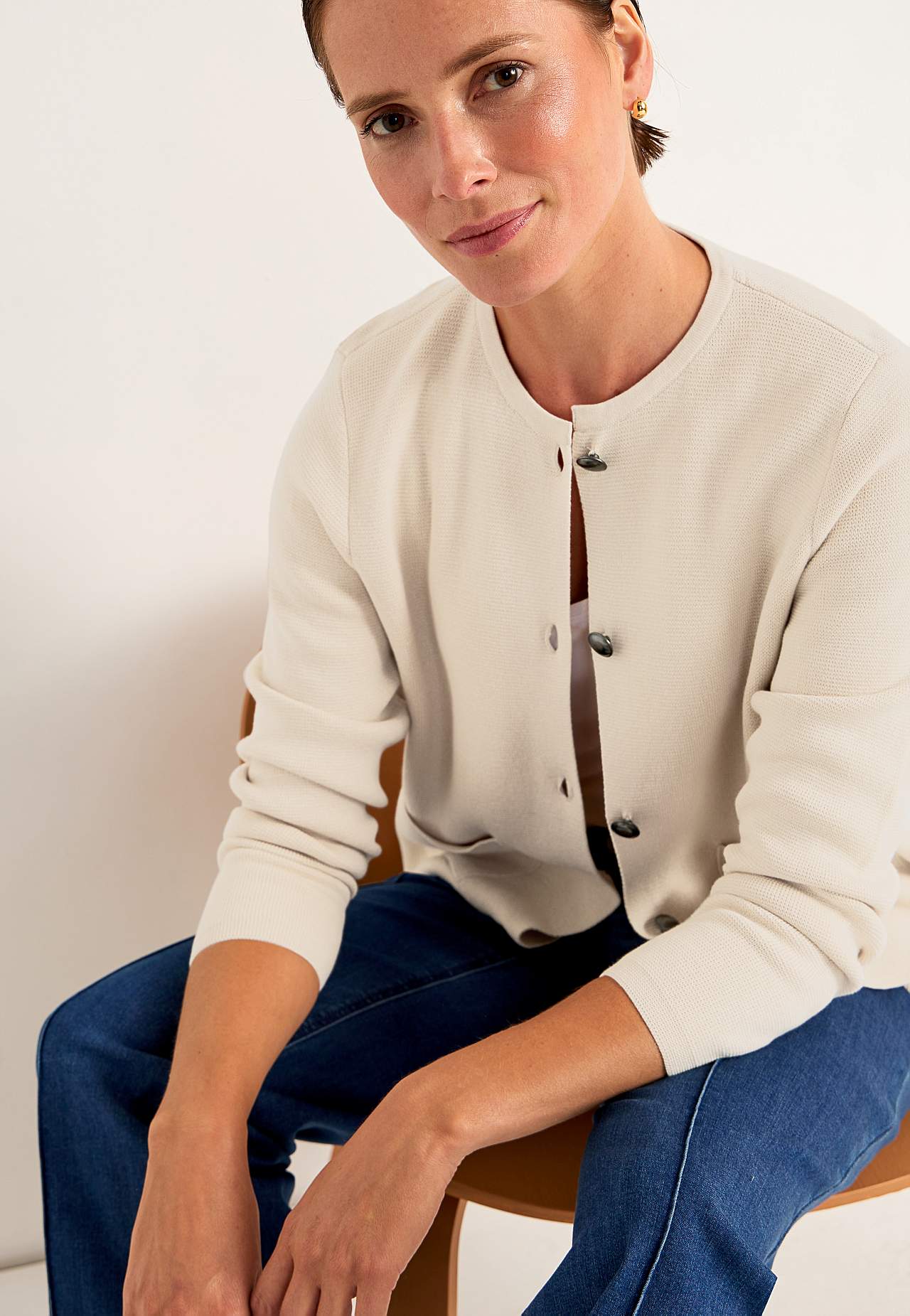 Cardigan med knappar
