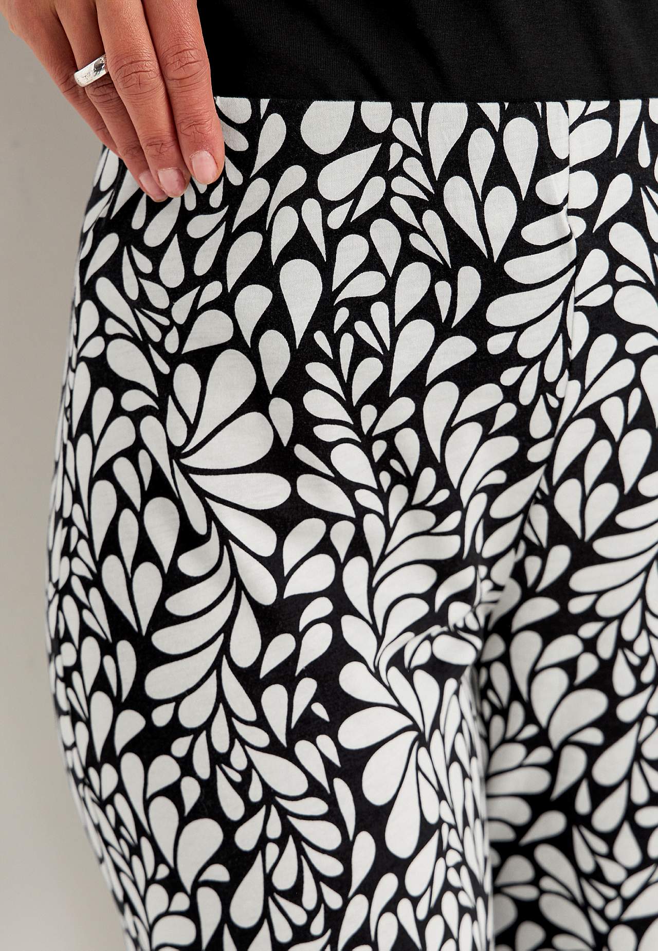 Culottebyxa i trikå