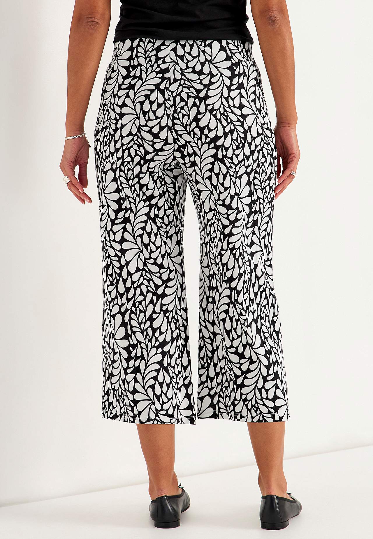 Culottebyxa i trikå