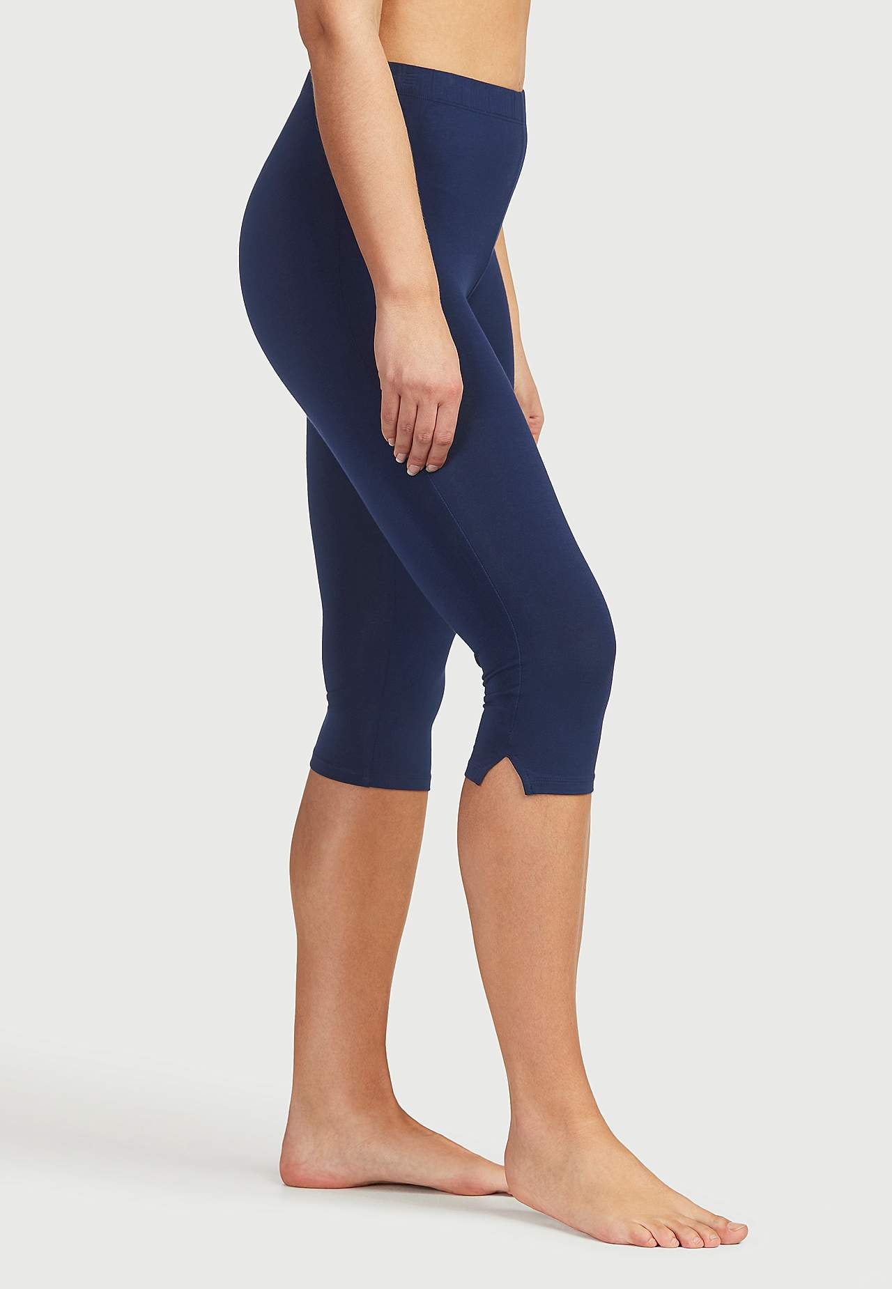 Caprileggings med sidoslitsar