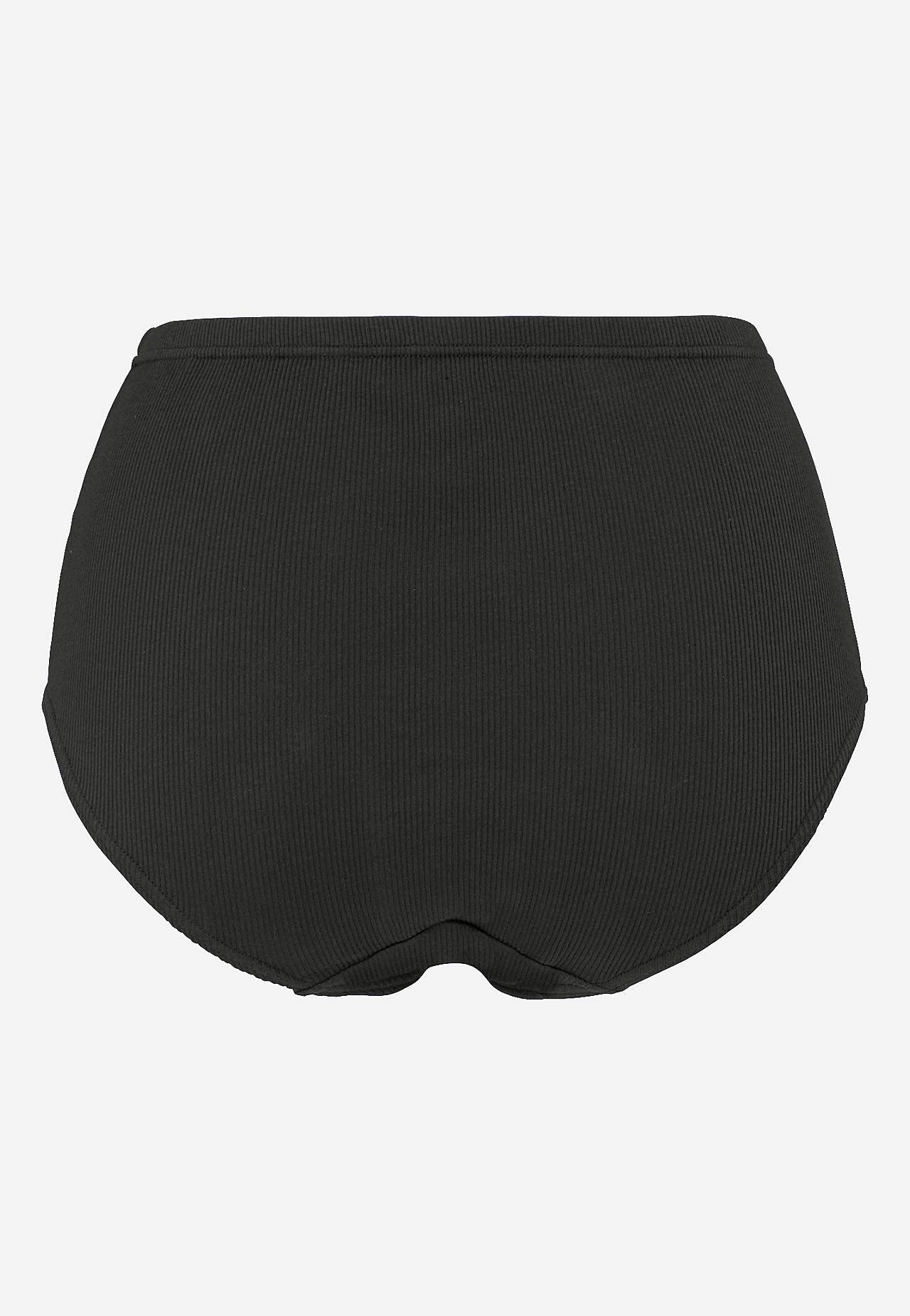 Ribbad trosa i bomull Lisa 6-pack