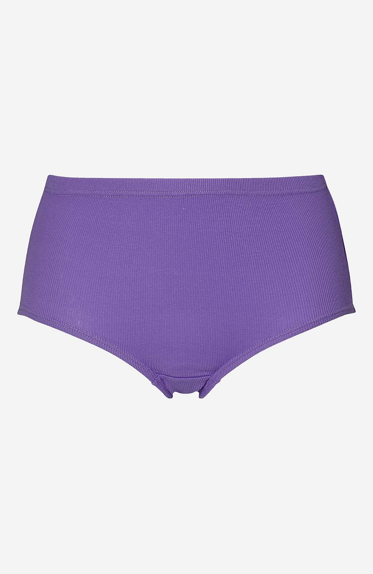 Ribbad trosa i bomull Lisa 6-pack
