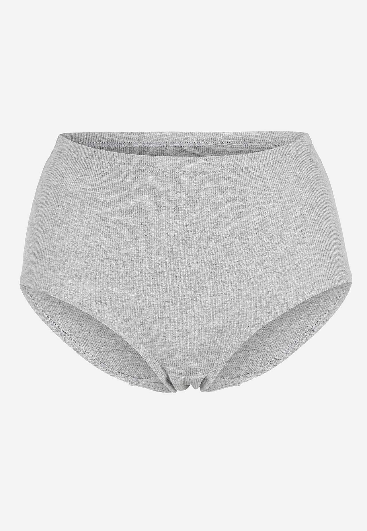 Ribbad trosa i bomull Lisa 6-pack