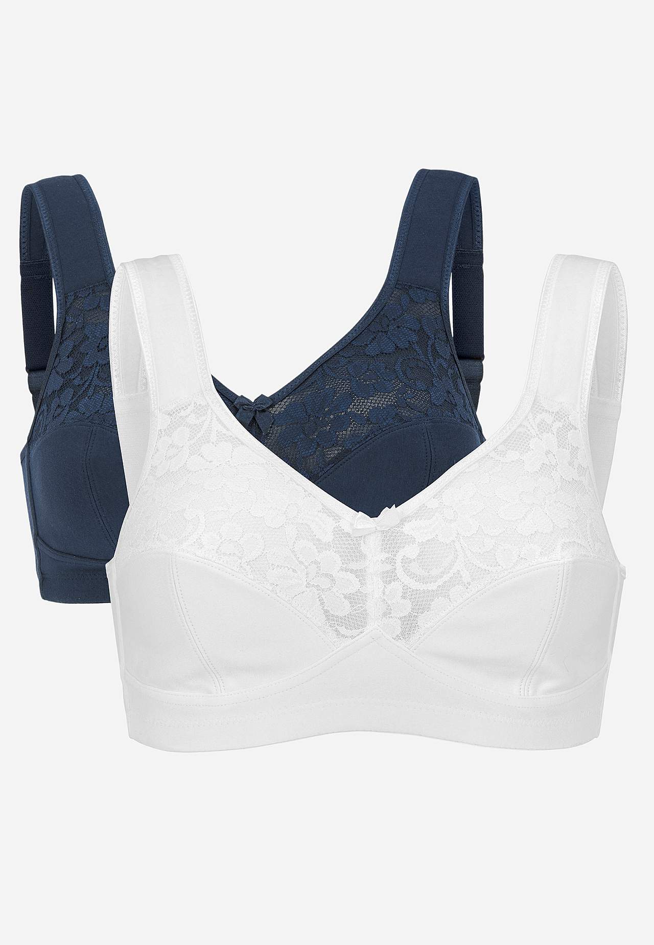 Bygellös mjuk-bh Anna 2-pack