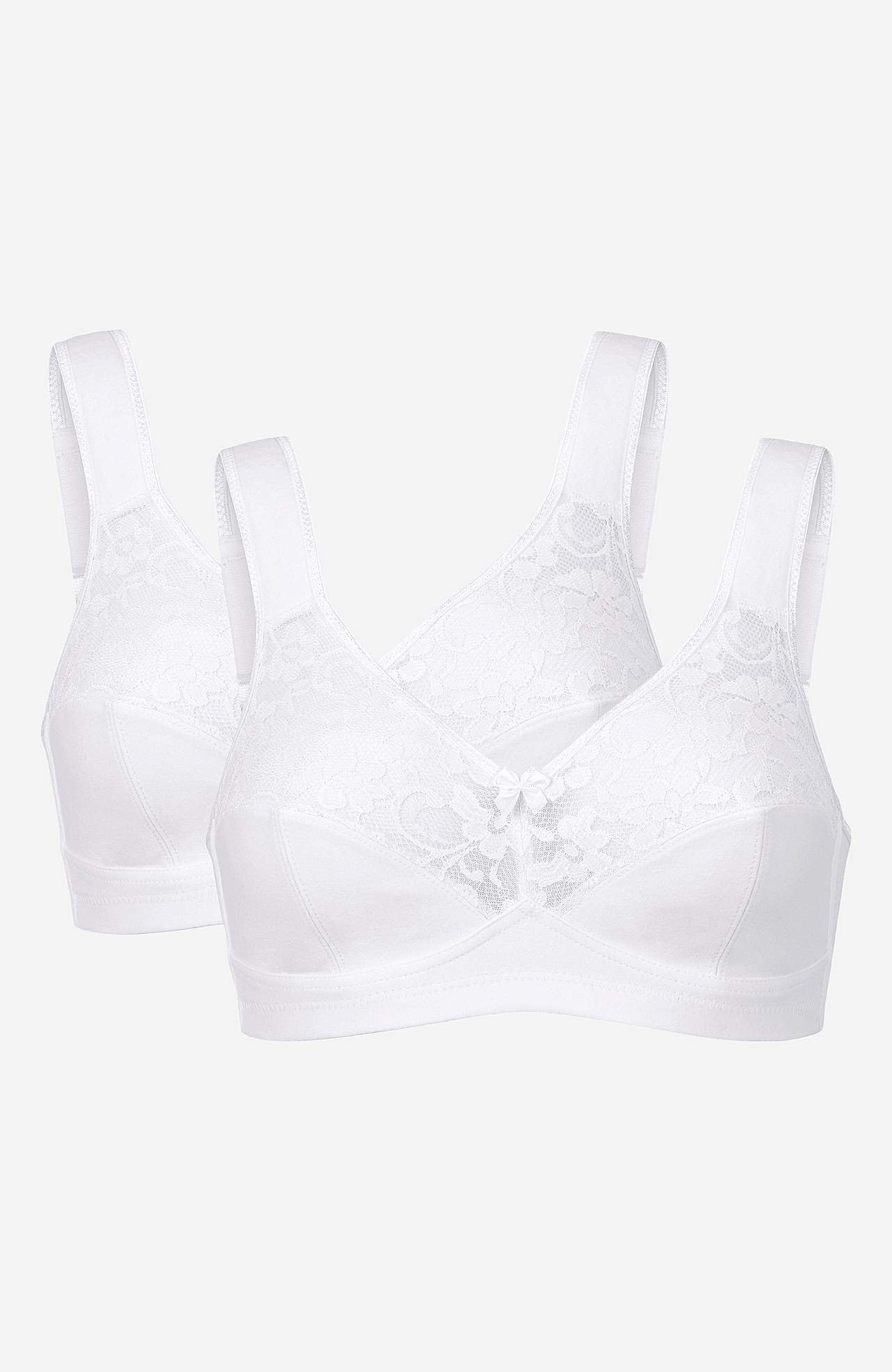 Bygellös mjuk-bh Anna 2-pack