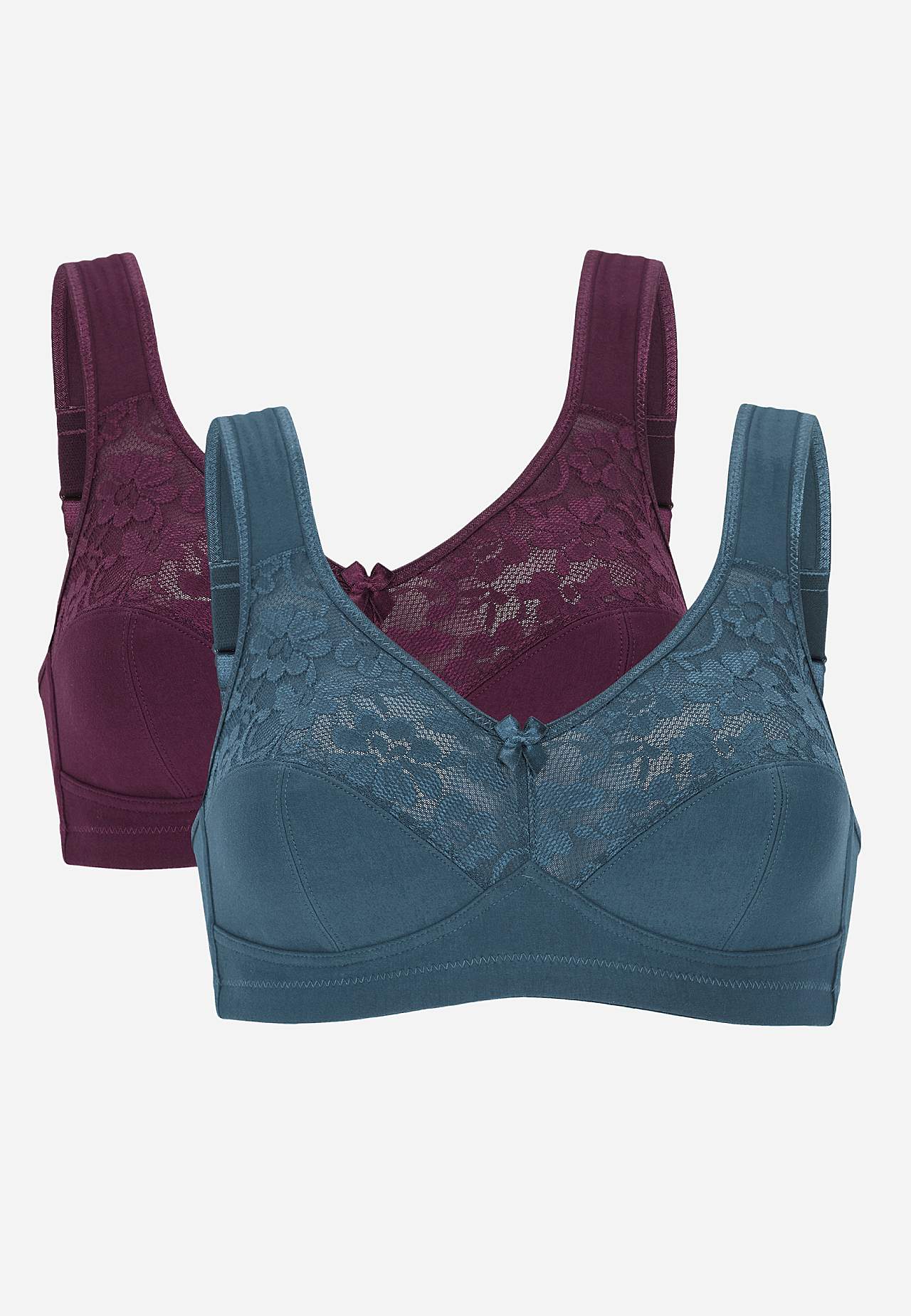 Bygellös mjuk-bh Anna 2-pack