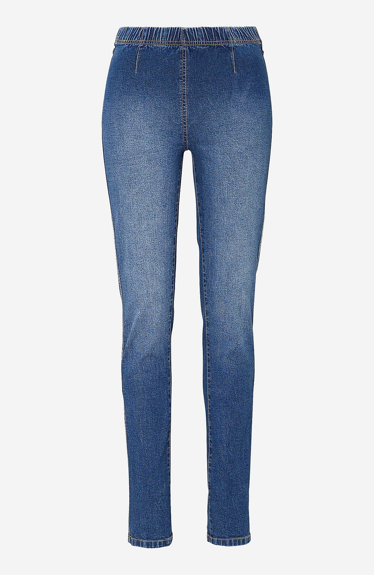 Jeggings med smalt ben