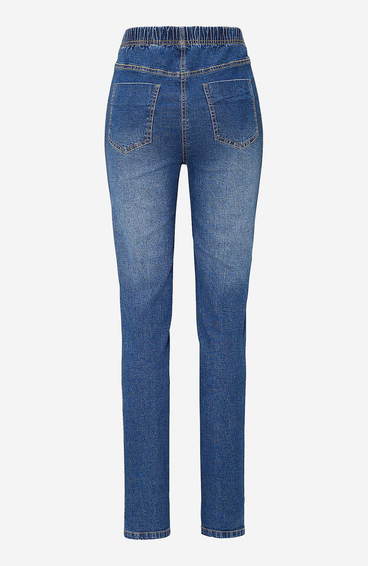 Jeggings med smalt ben