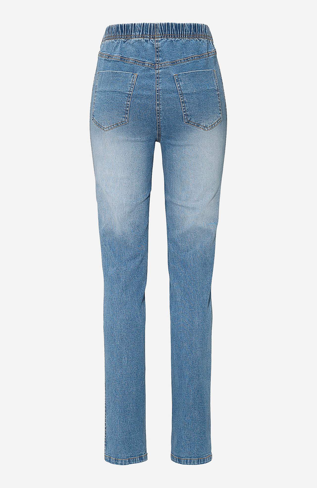 Jeggings med smalt ben