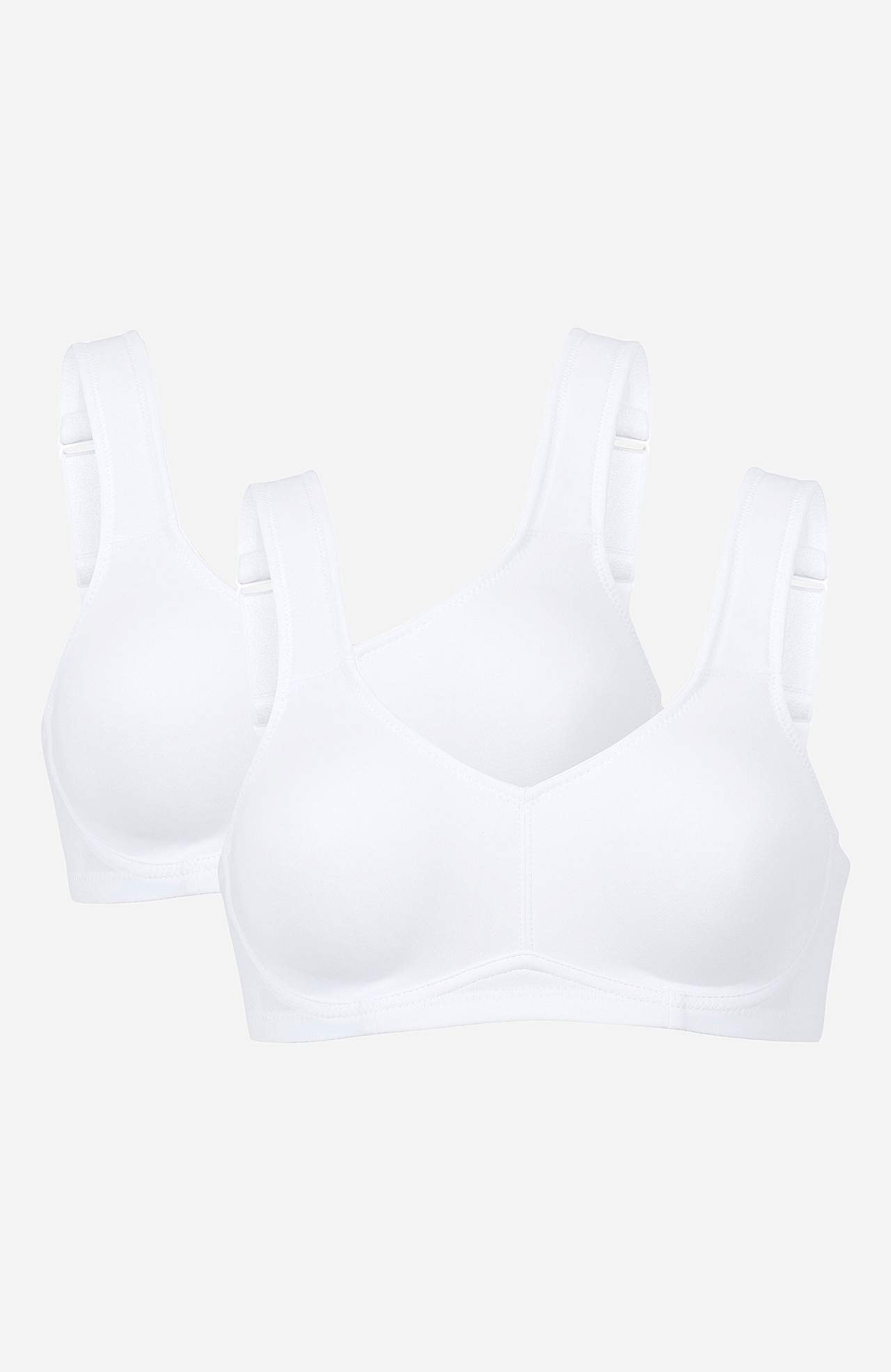 Ovadderad soft-bh Ingrid 2-pack