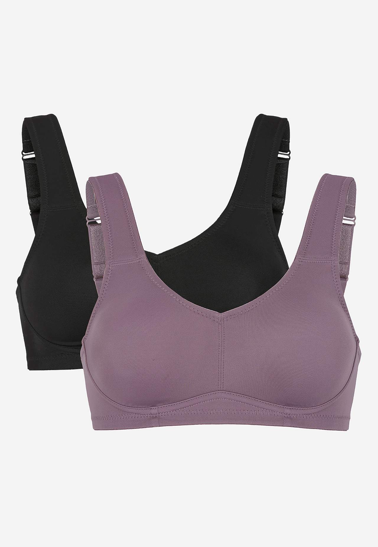 Ovadderad soft-bh Ingrid 2-pack