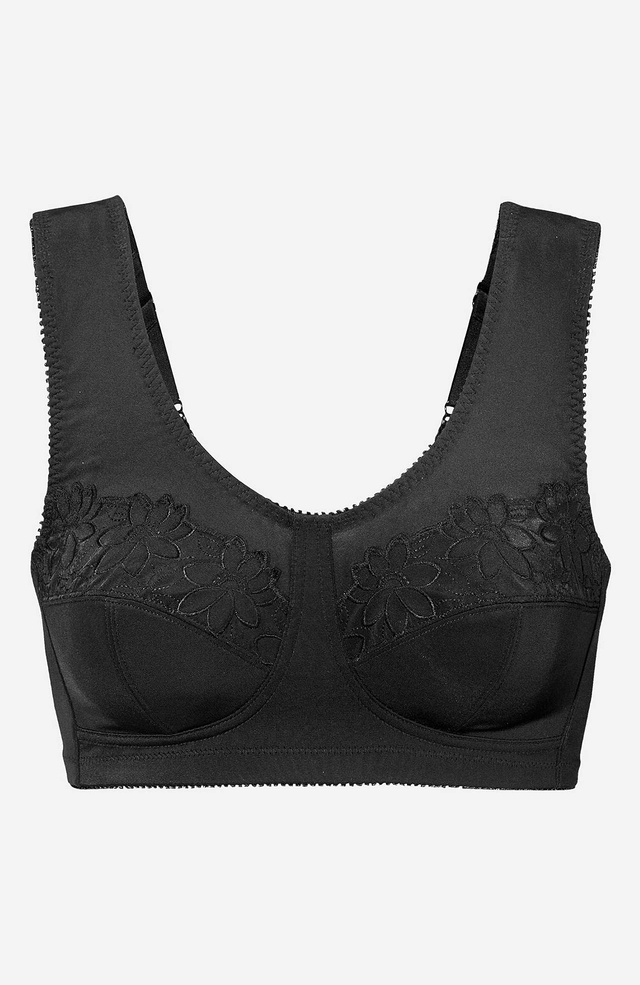 Soft-bh med broderi Lily 2-pack