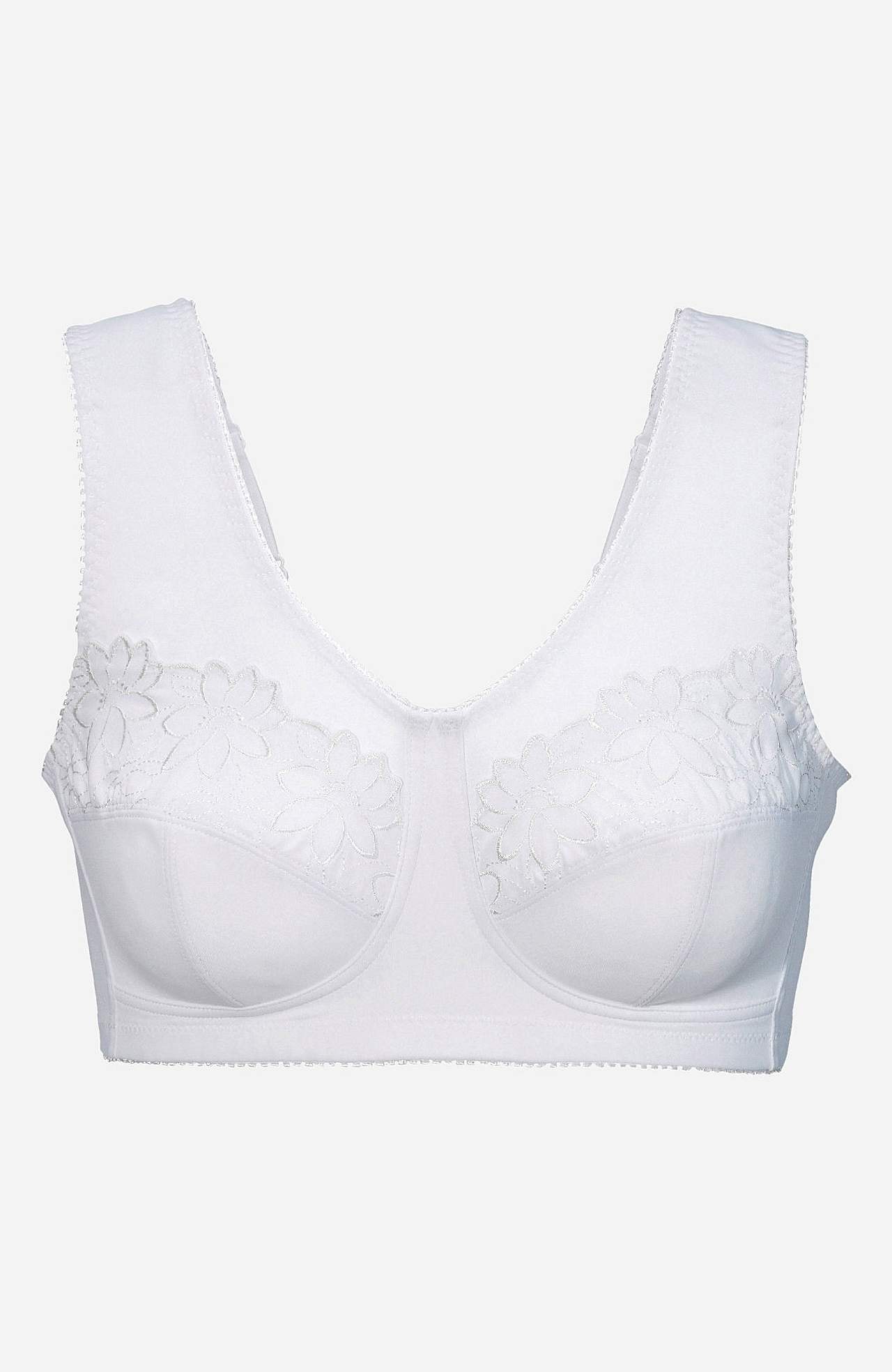 Soft-bh med broderi Lily 2-pack
