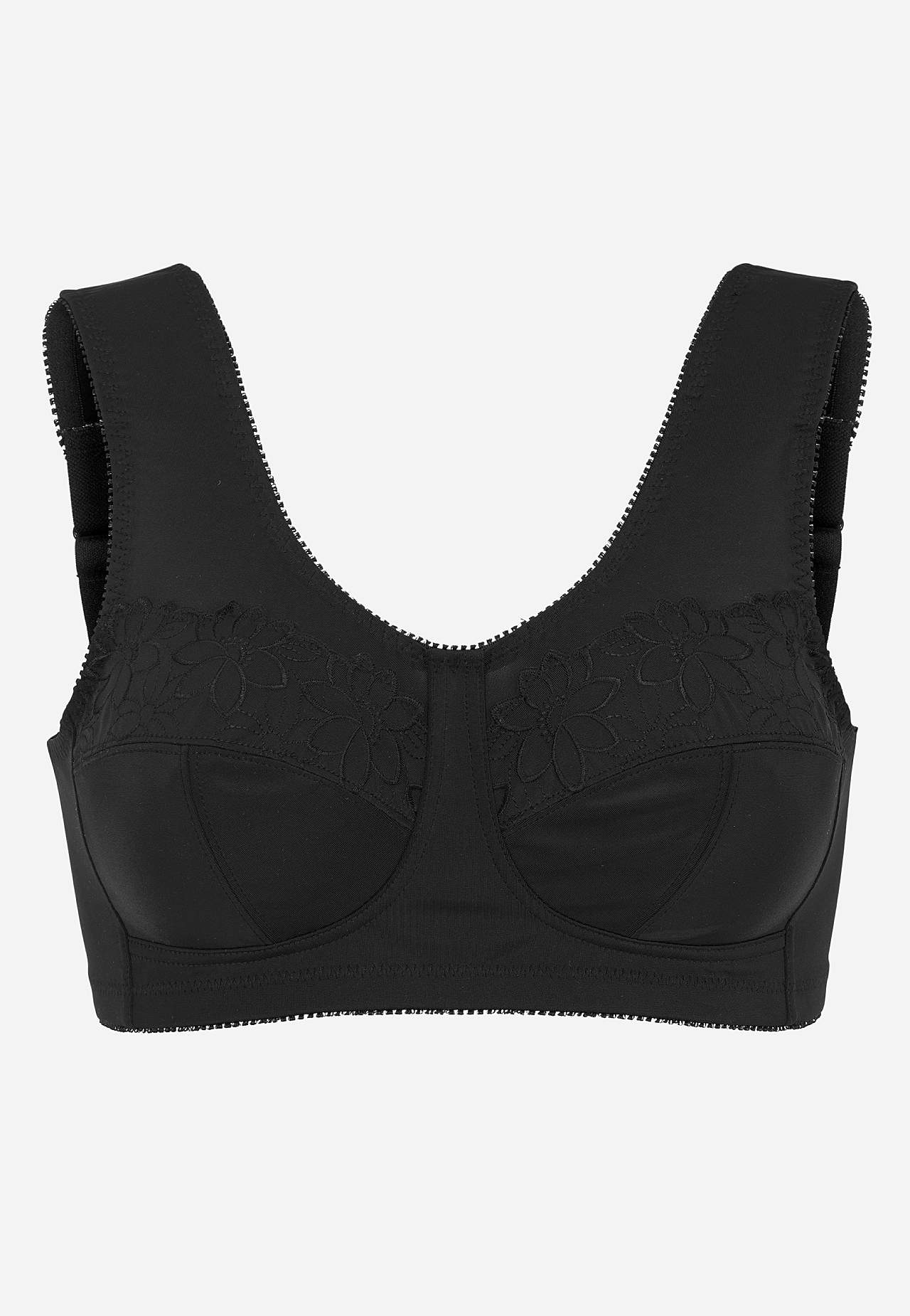 Soft-bh med broderi Lily 2-pack