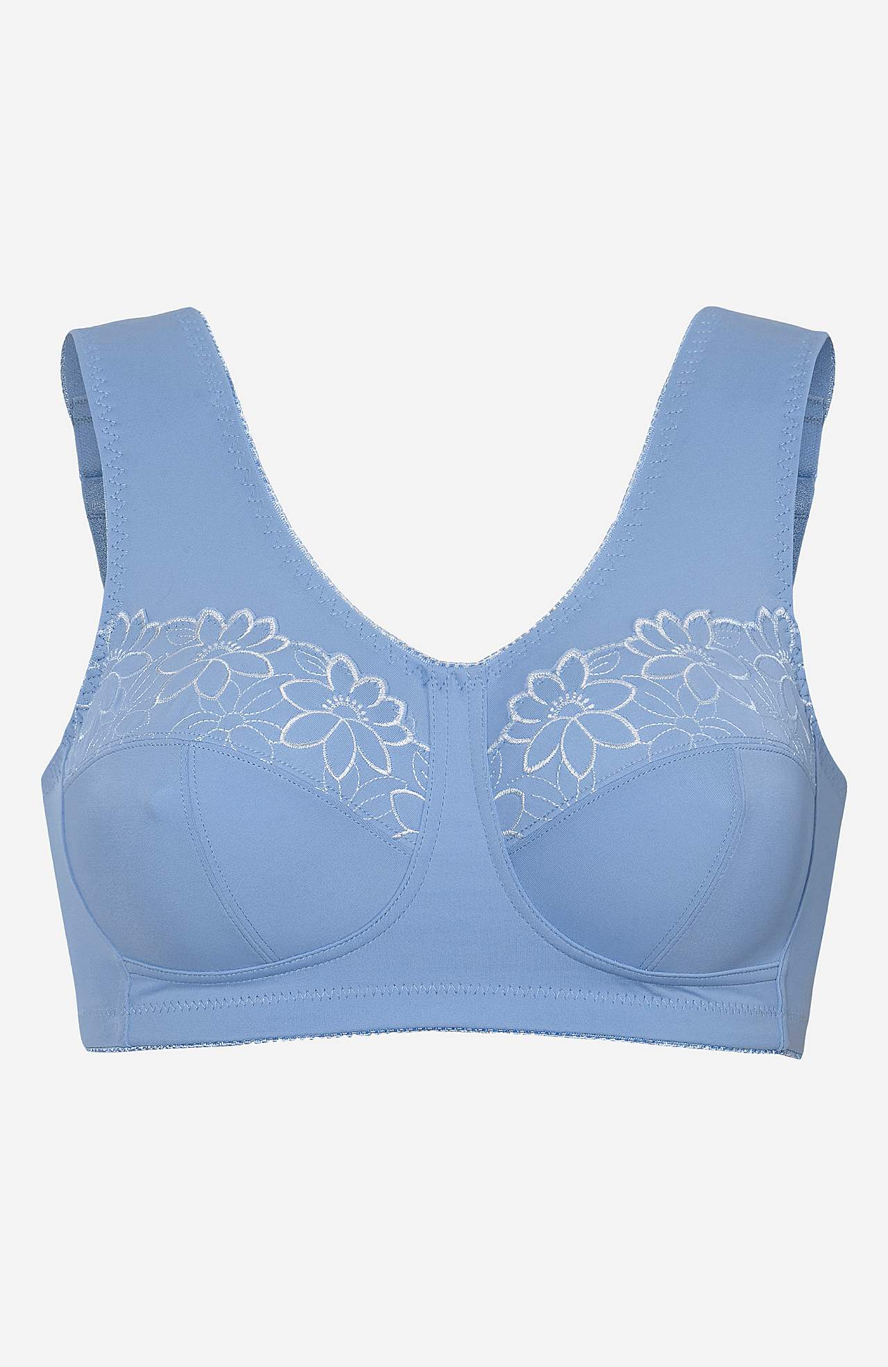 Soft-bh med broderi Lily 2-pack