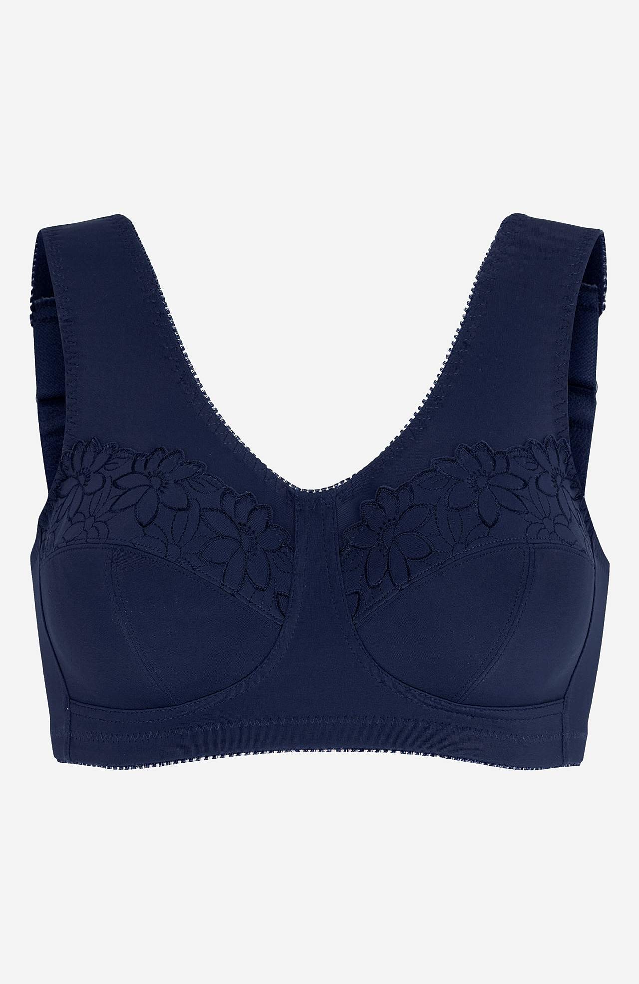 Soft-bh med broderi Lily 2-pack