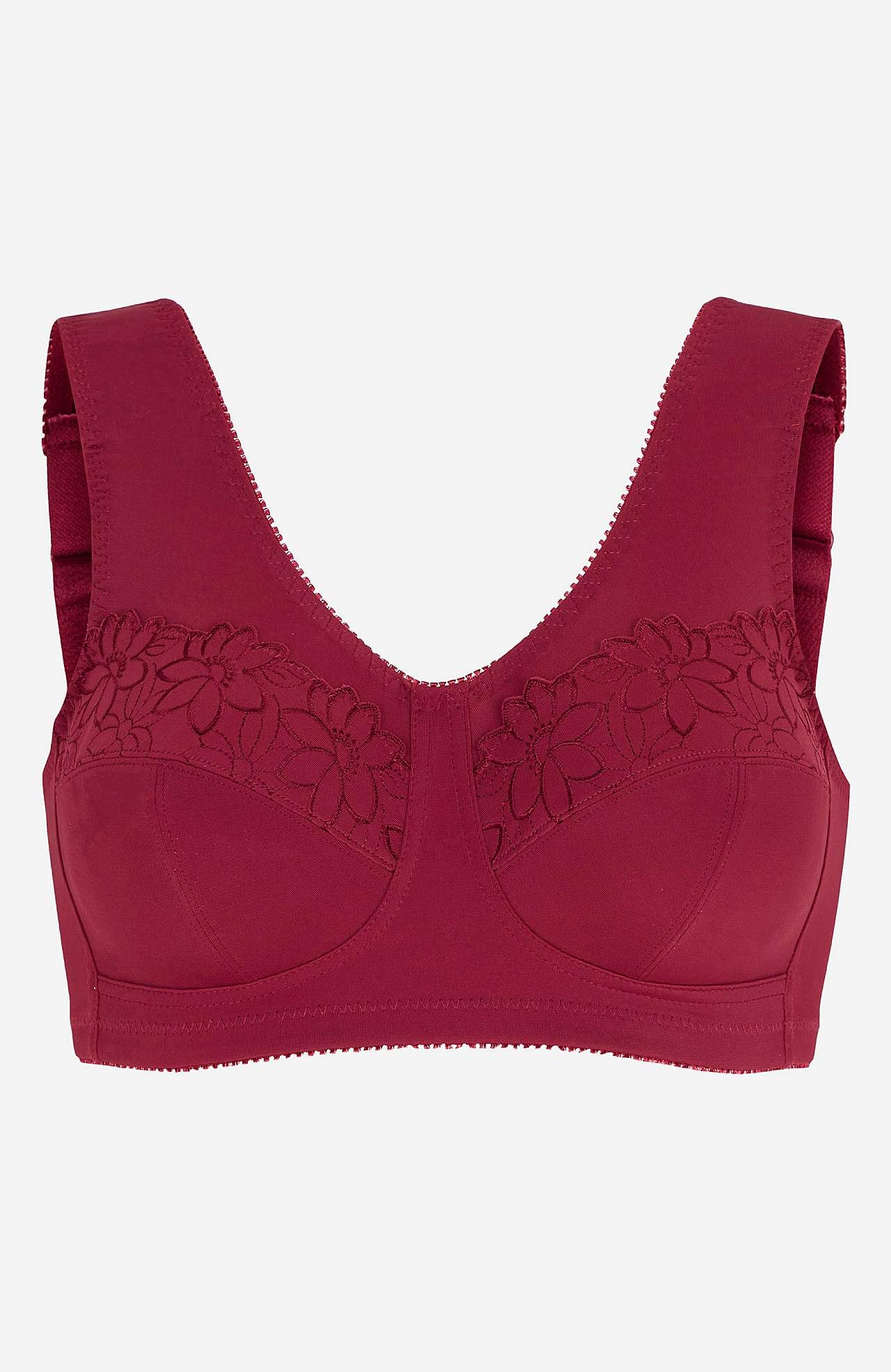 Soft-bh med broderi Lily 2-pack