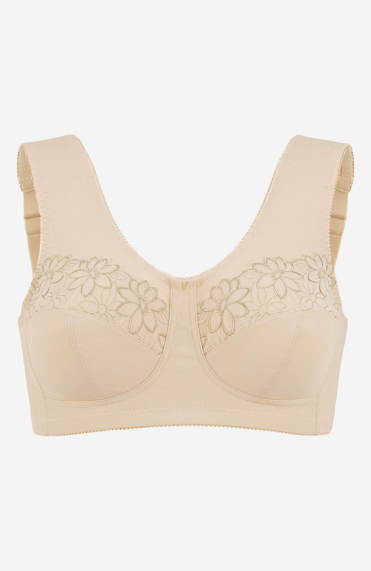 Soft-bh med broderi Lily 2-pack